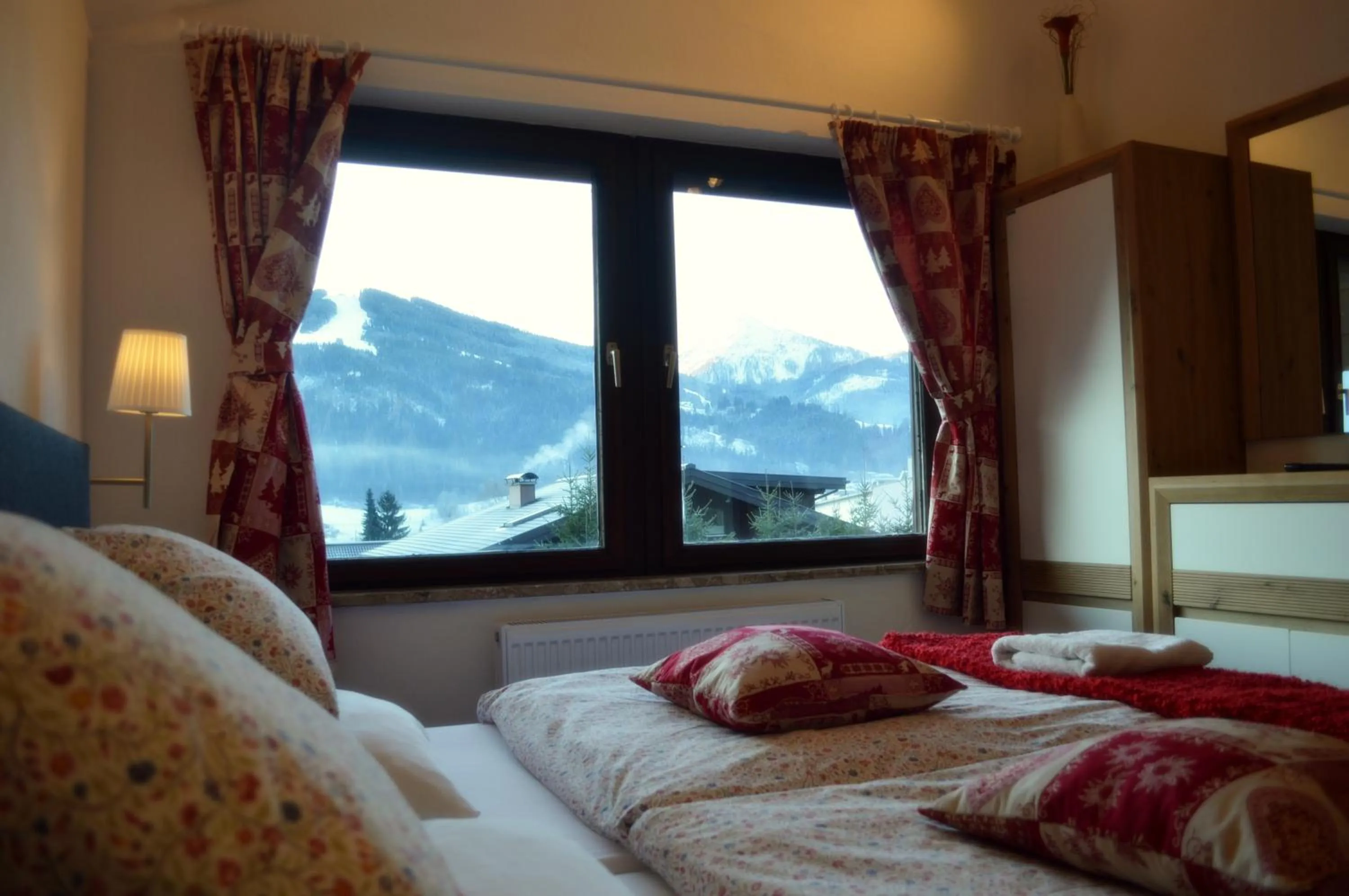 View (from property/room), Bed in Haus Susanne