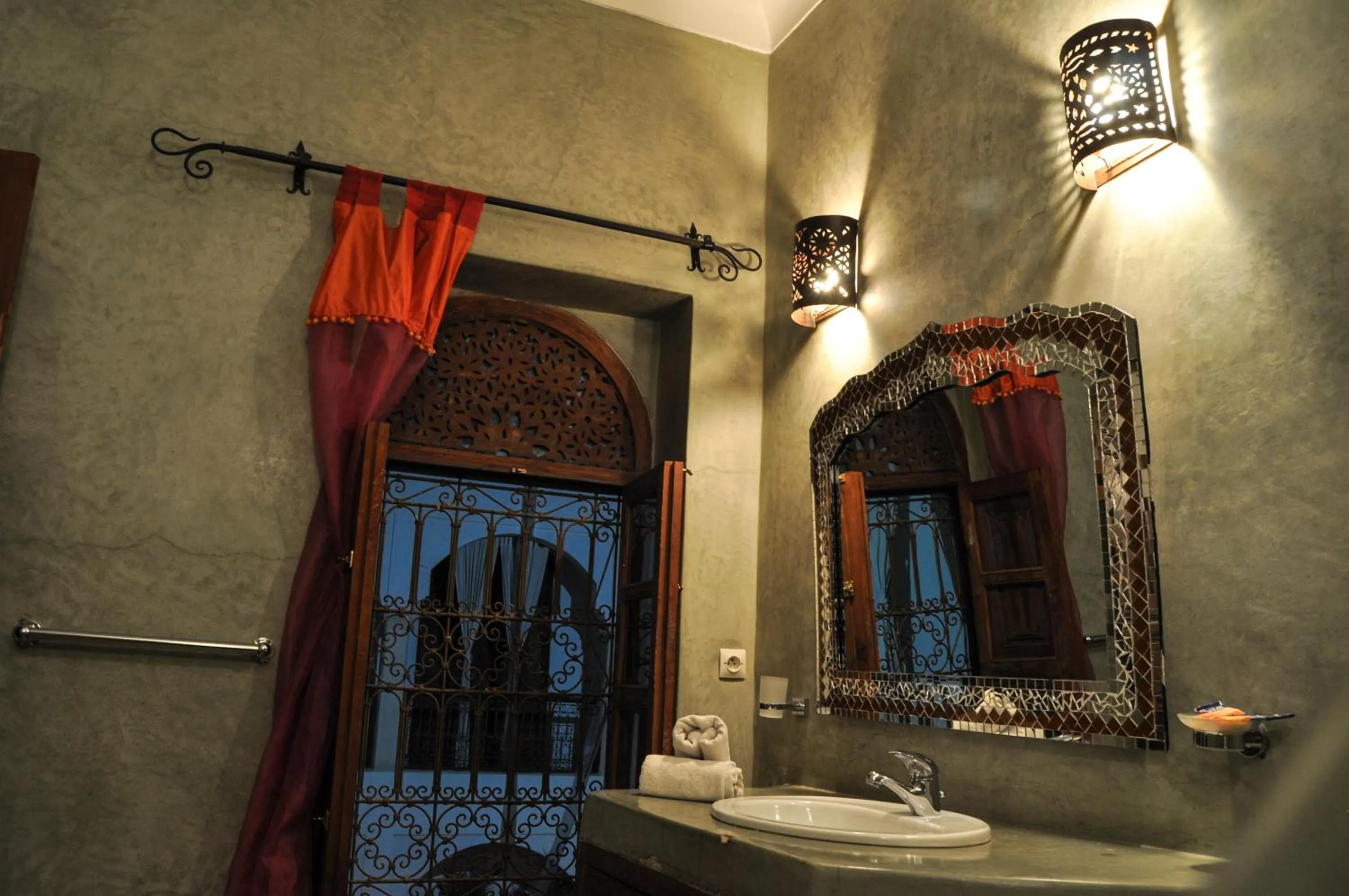 Bathroom in Riad Mandalay