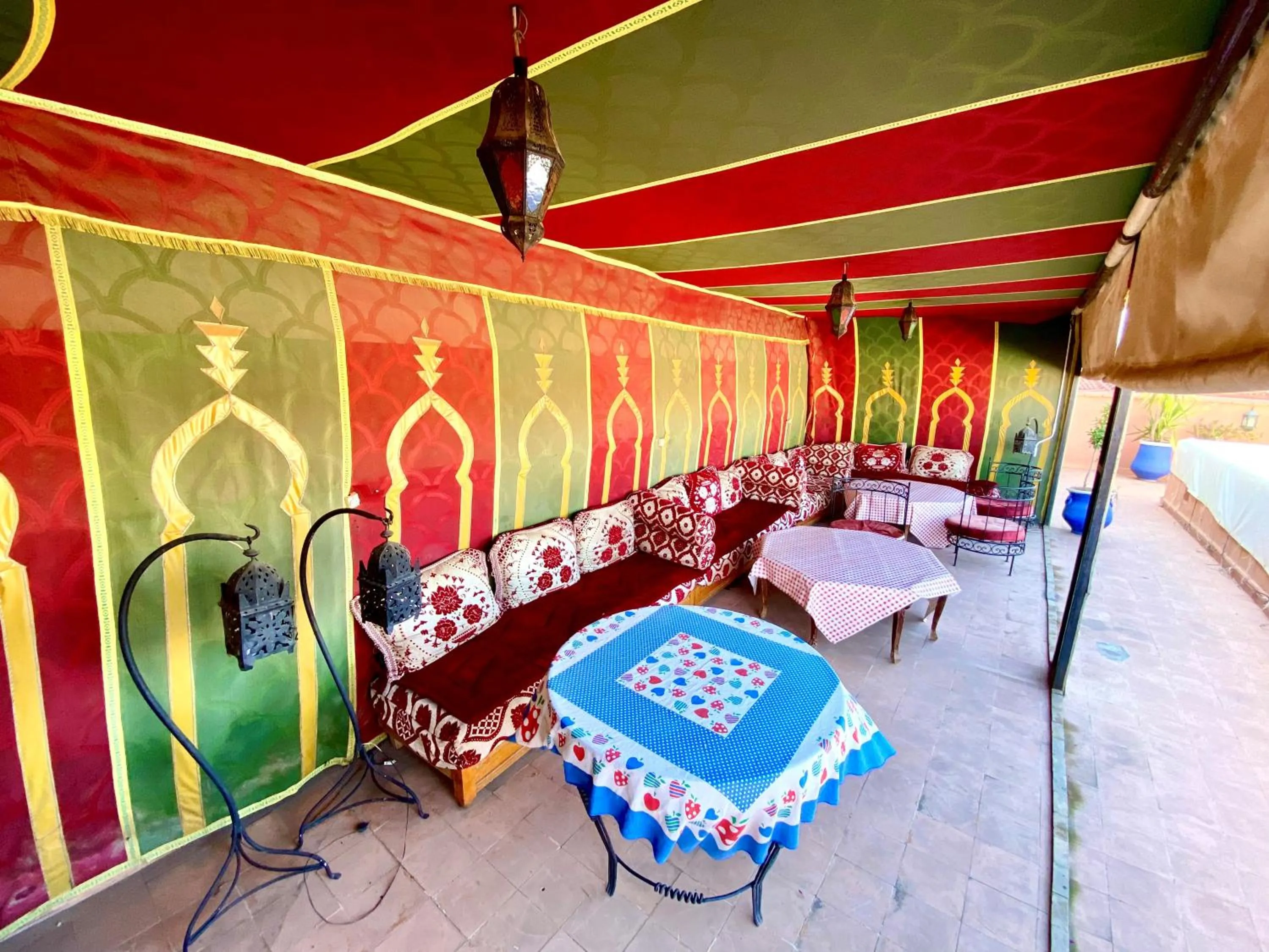 Balcony/Terrace in Riad Mandalay