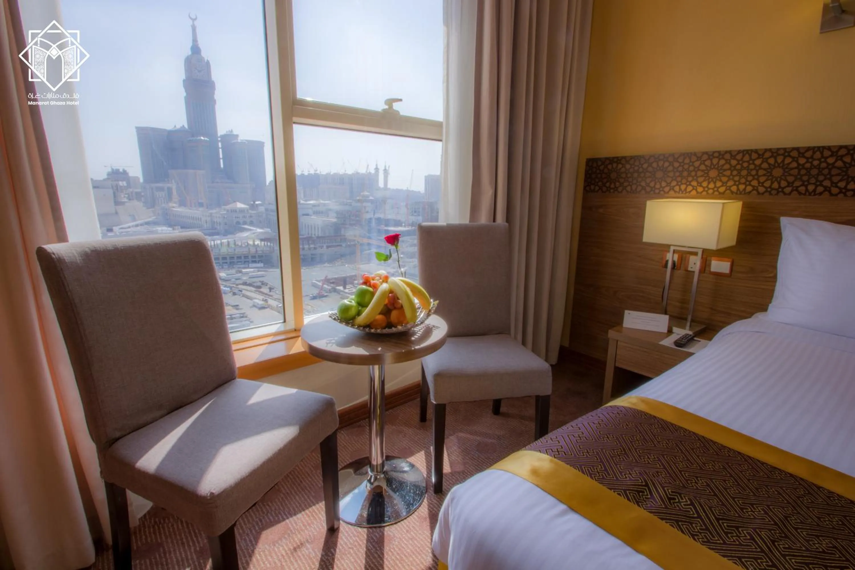 Bedroom, Bed in Manarat Gaza Hotel - Al Haram Tower