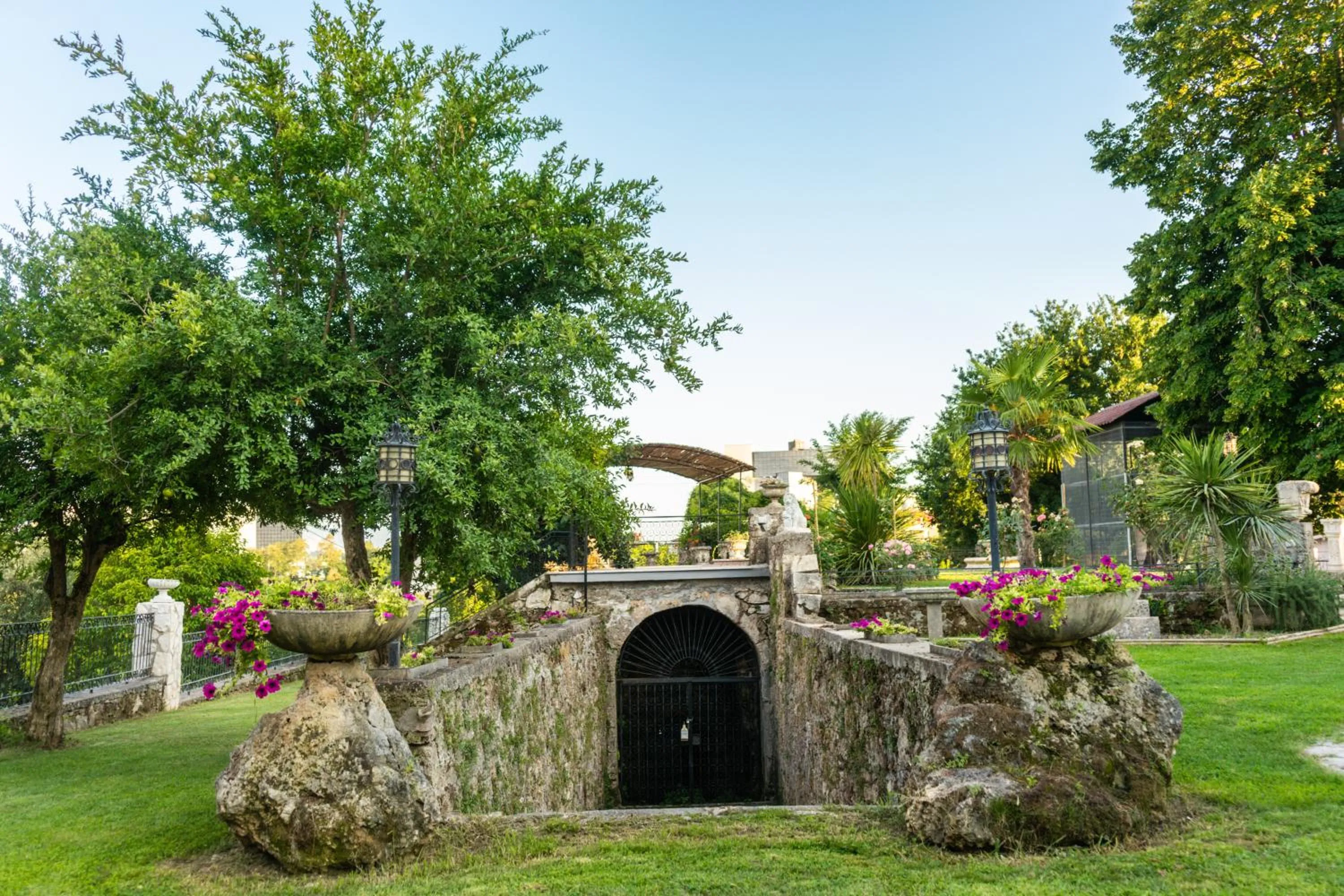 Garden in B&B L'EDEN