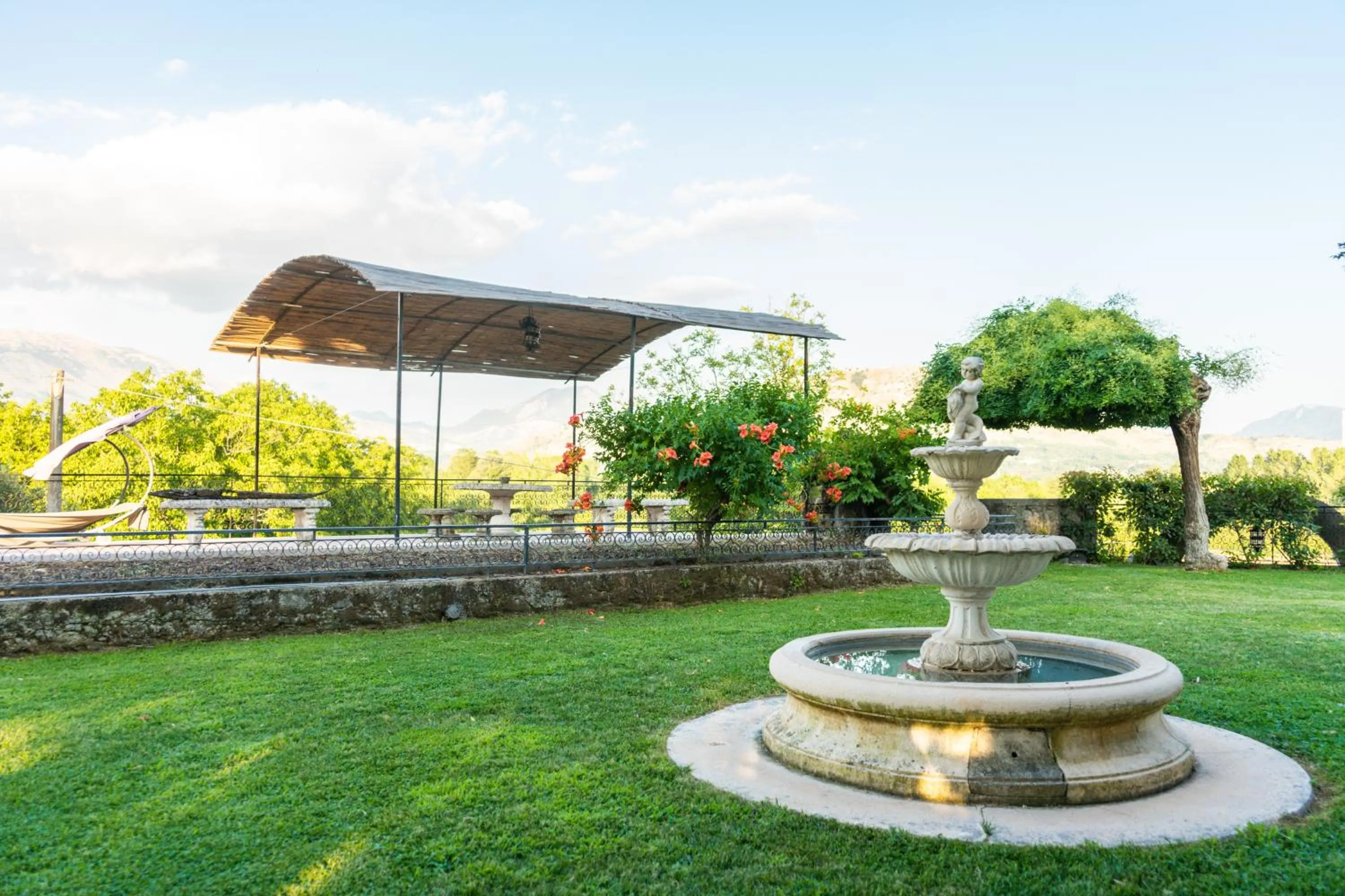 Garden in B&B L'EDEN