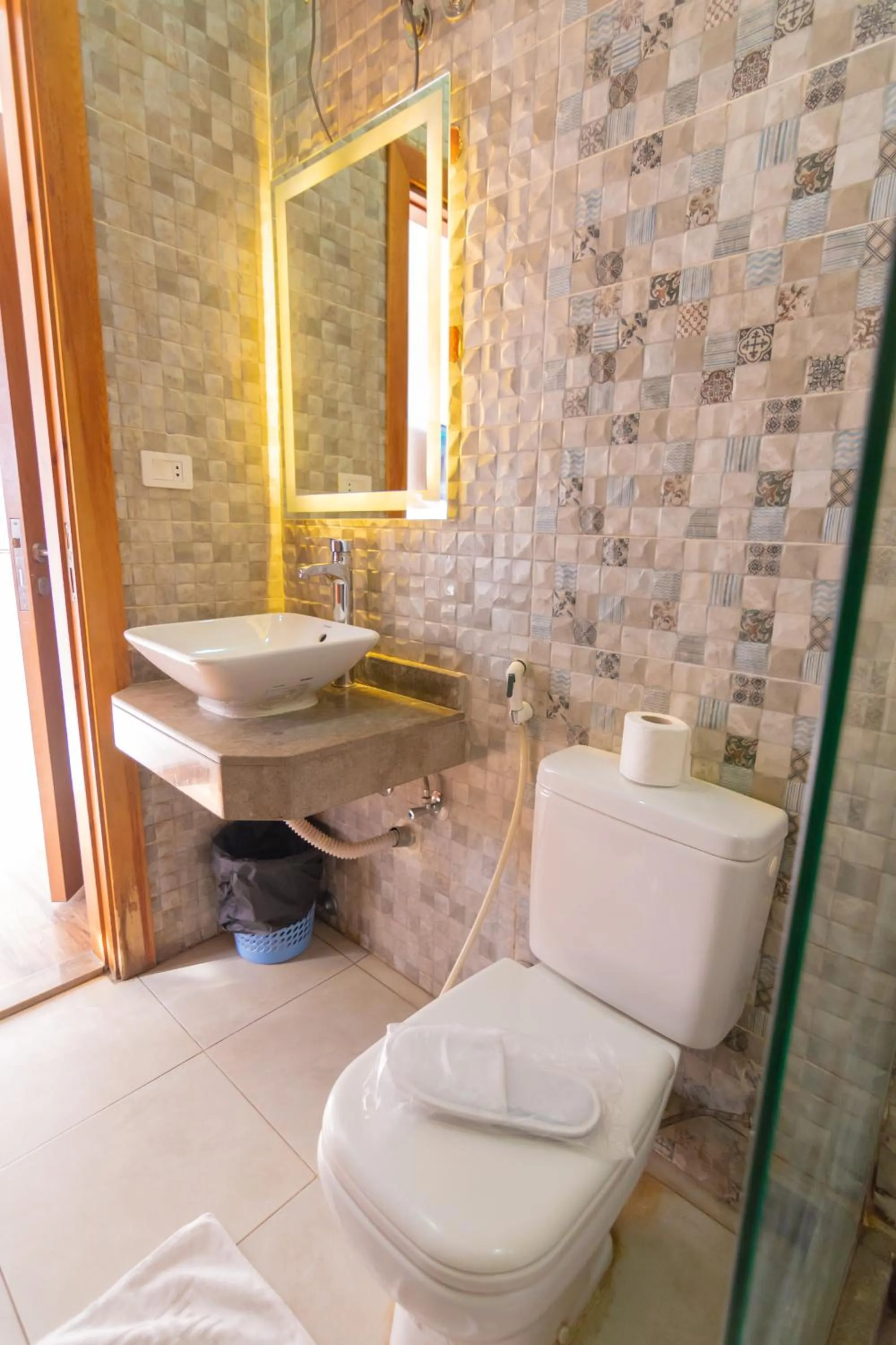 Bathroom in Museum Plaza