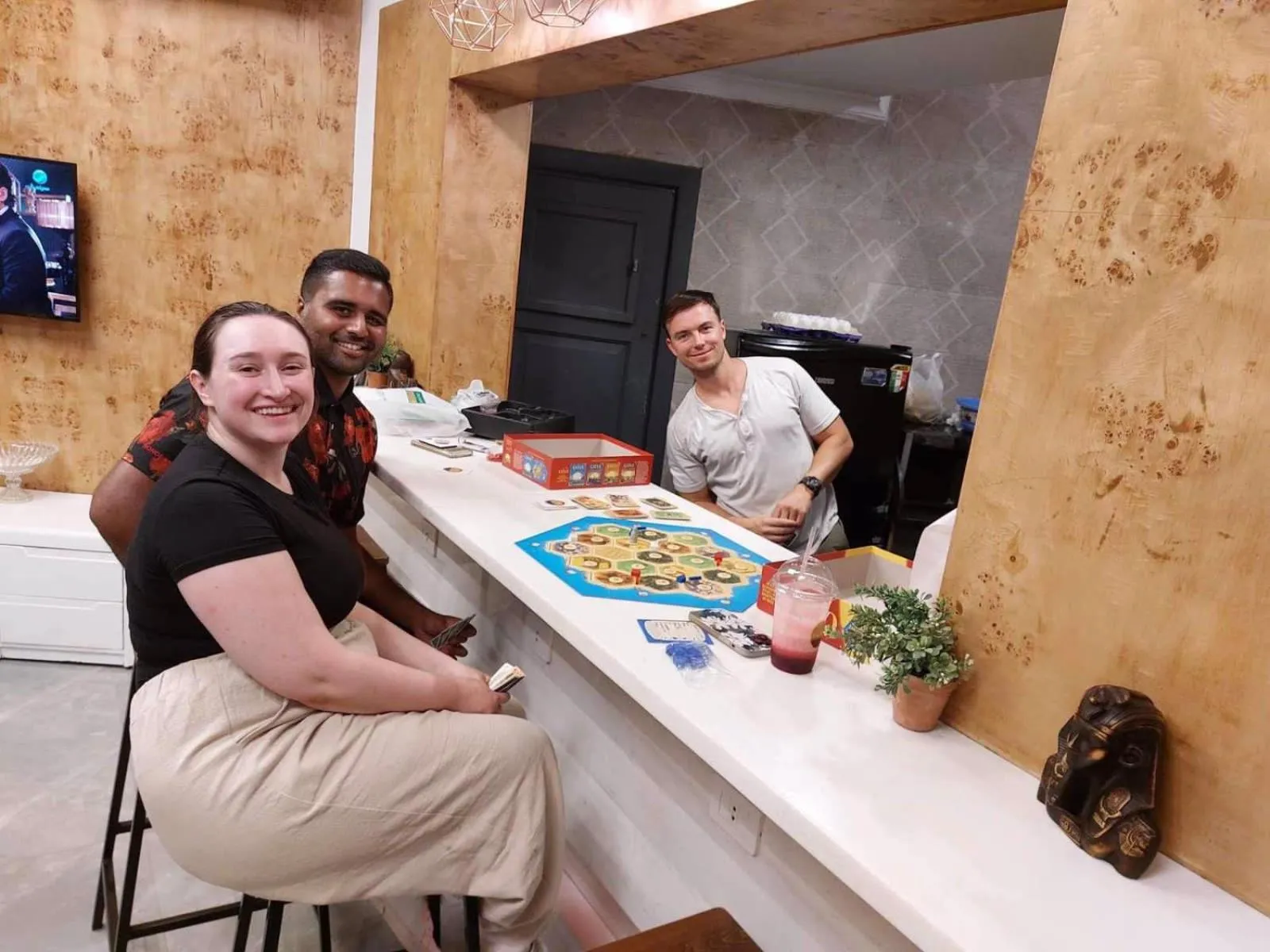 Lobby or reception in Museum Plaza