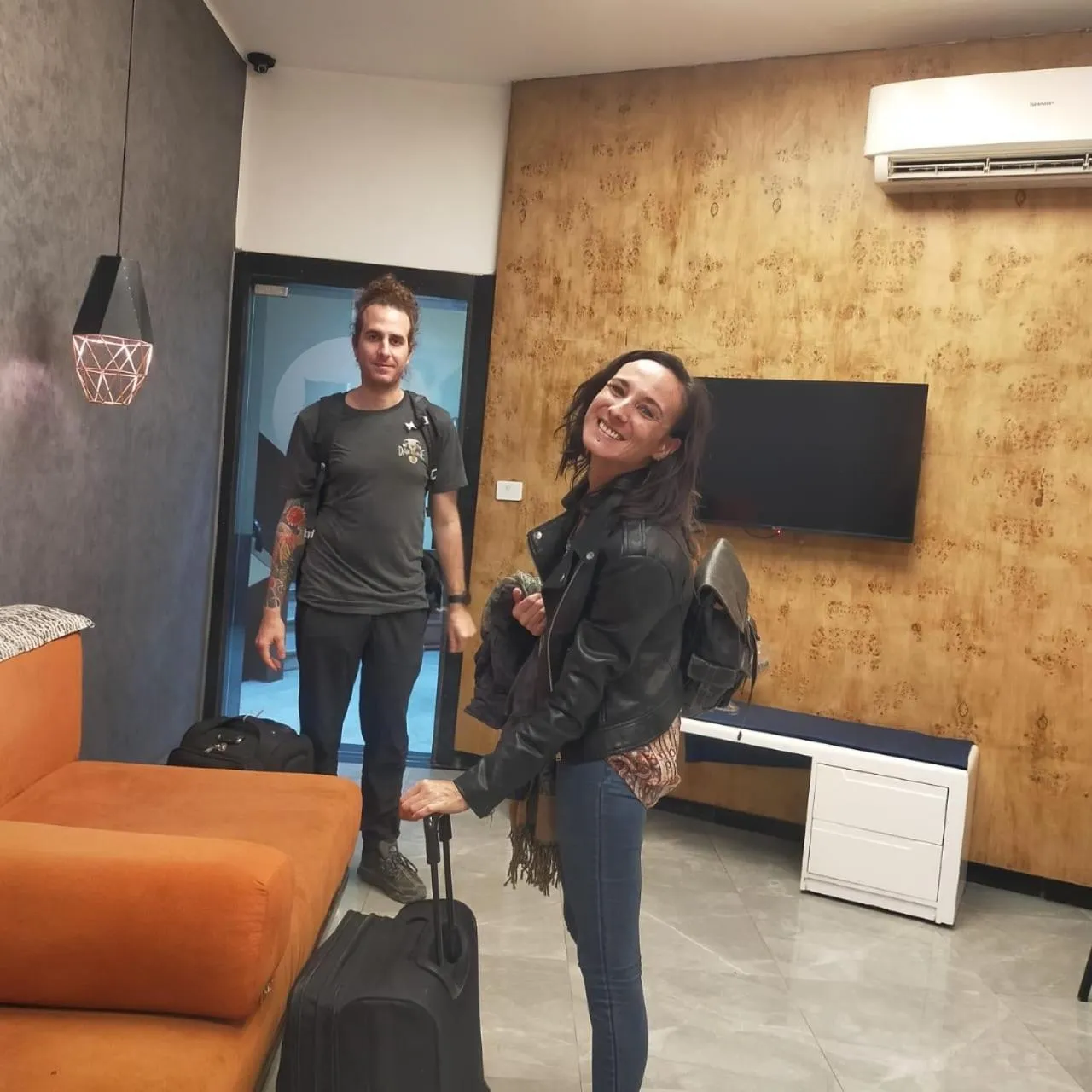 Lobby or reception in Museum Plaza