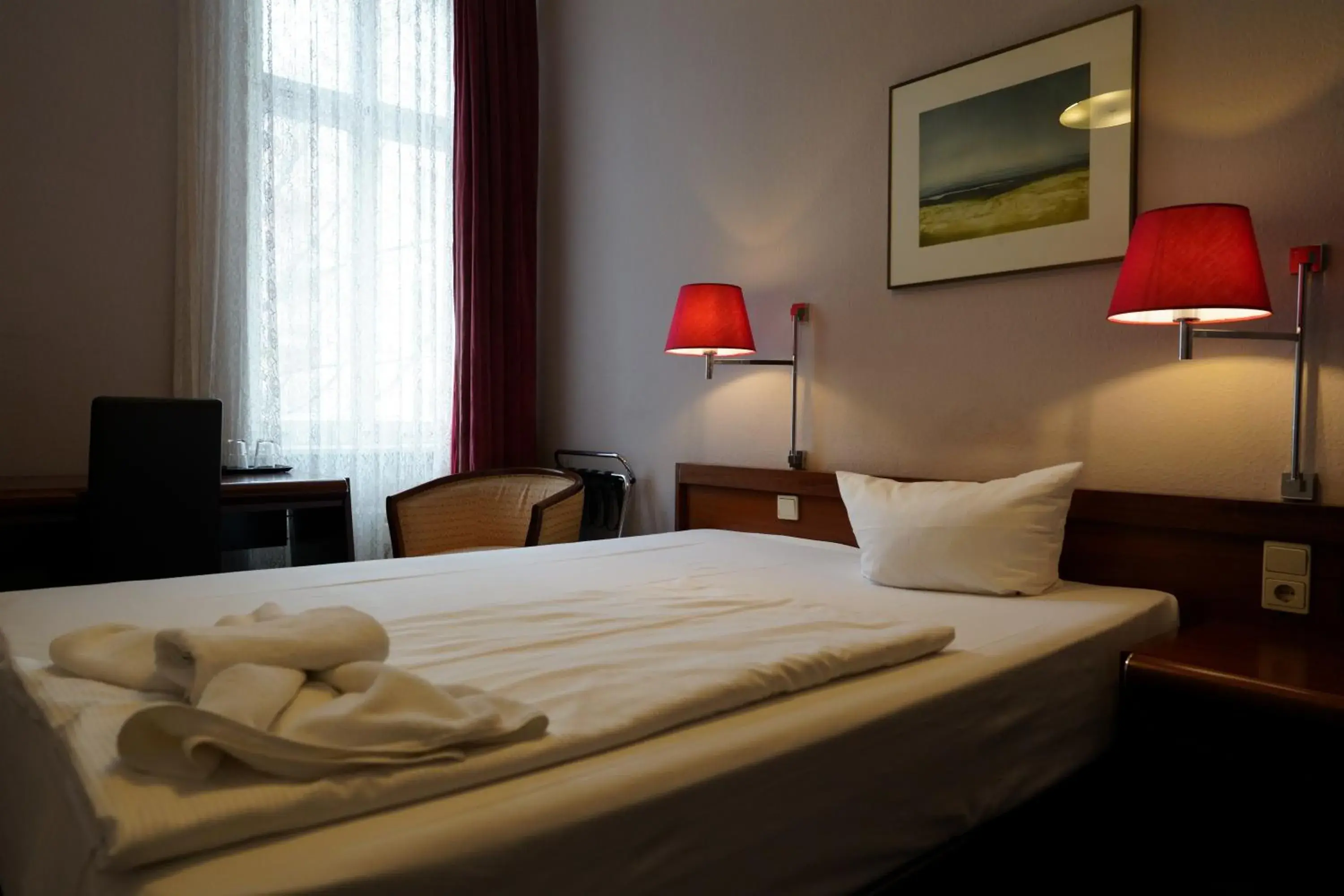 Single Room in Hotel Xantener Eck Single Room in Hotel Xantener Eck