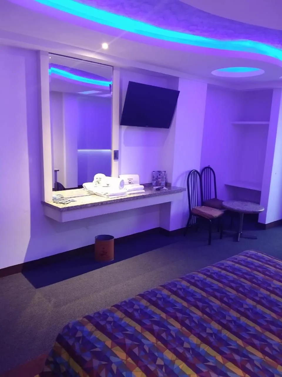 Bed in Hotel Siesta del Sur