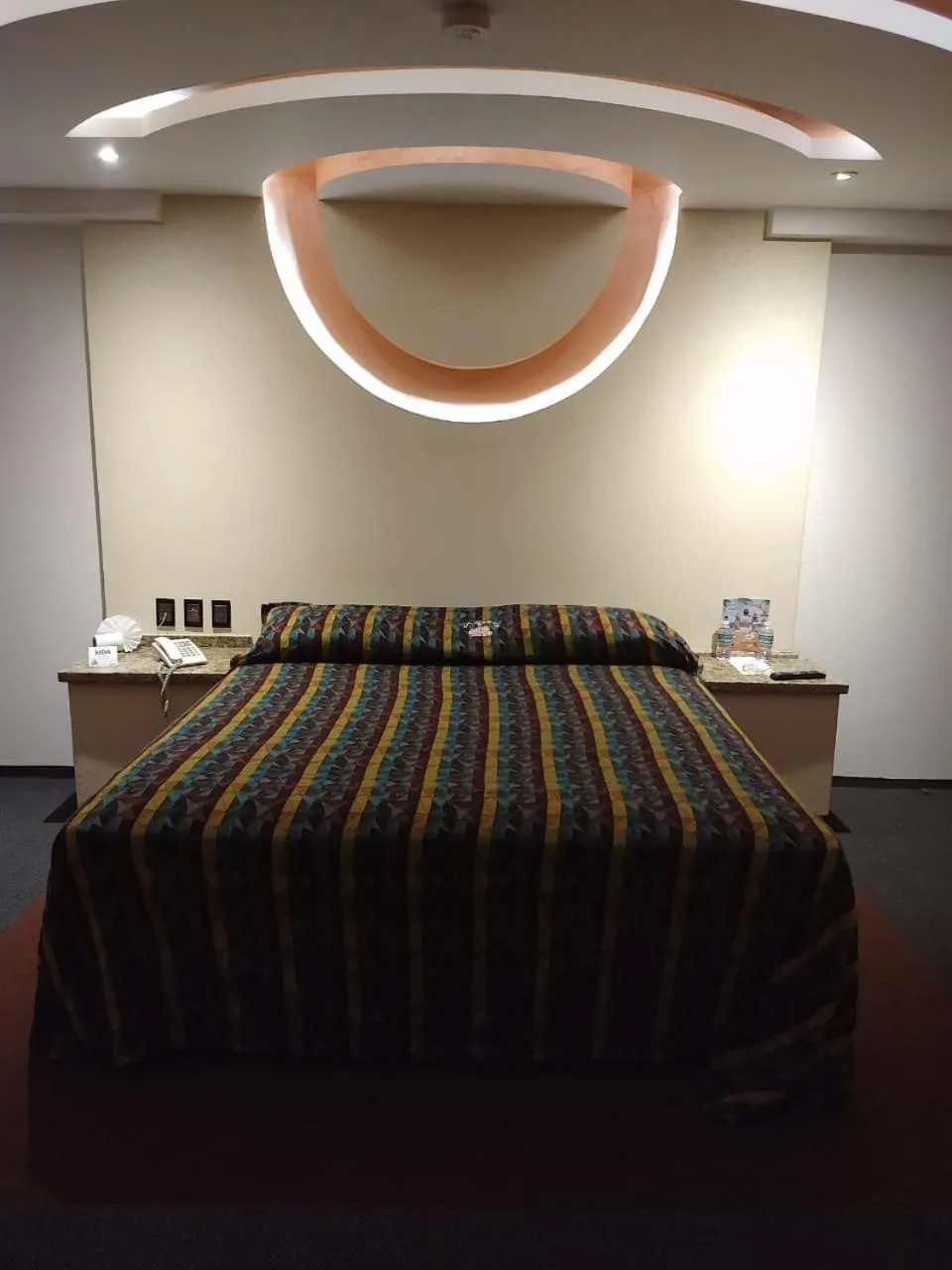 Bed in Hotel Siesta del Sur