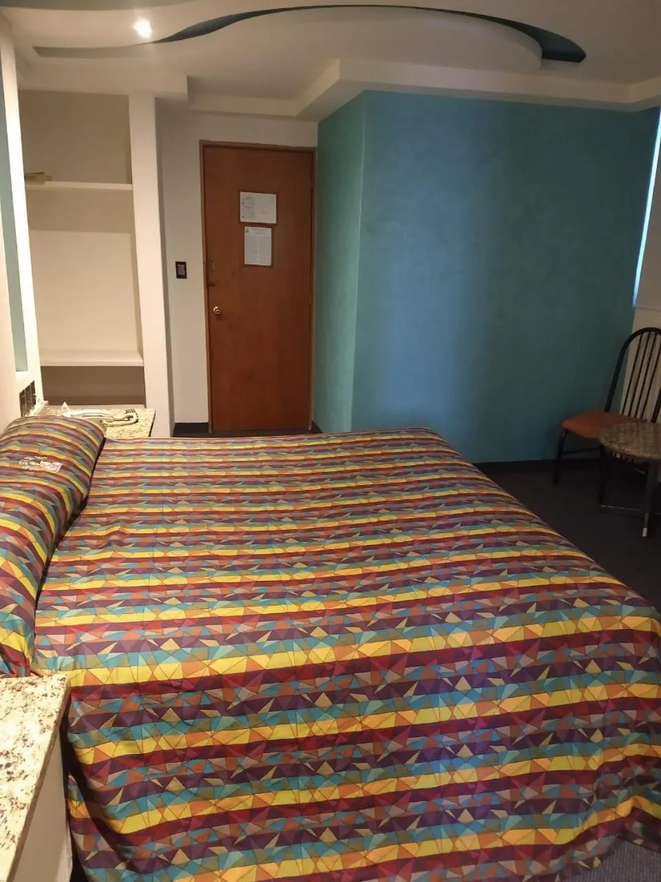 Bed in Hotel Siesta del Sur