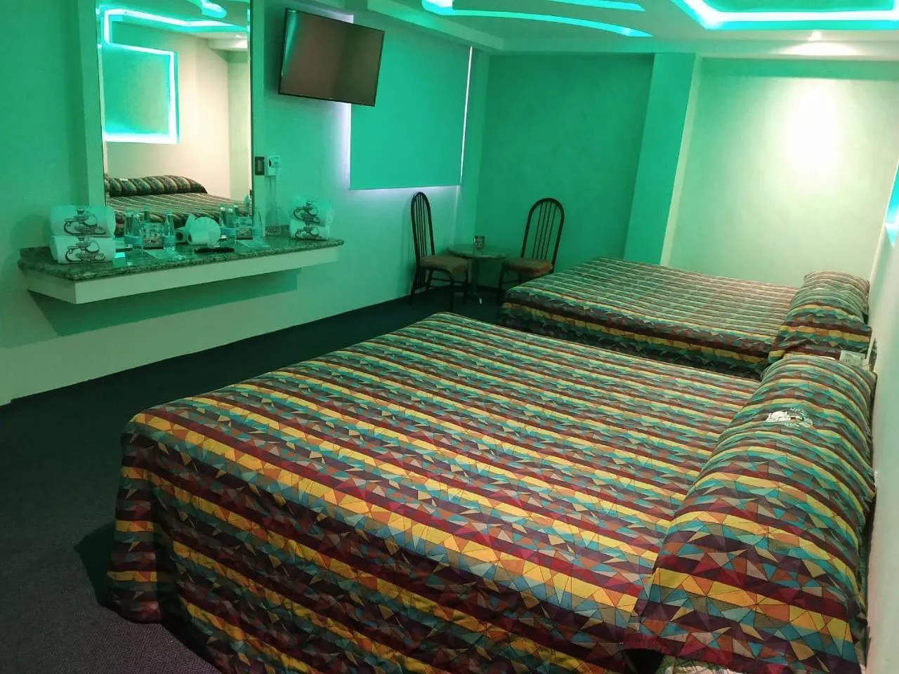 Bed in Hotel Siesta del Sur