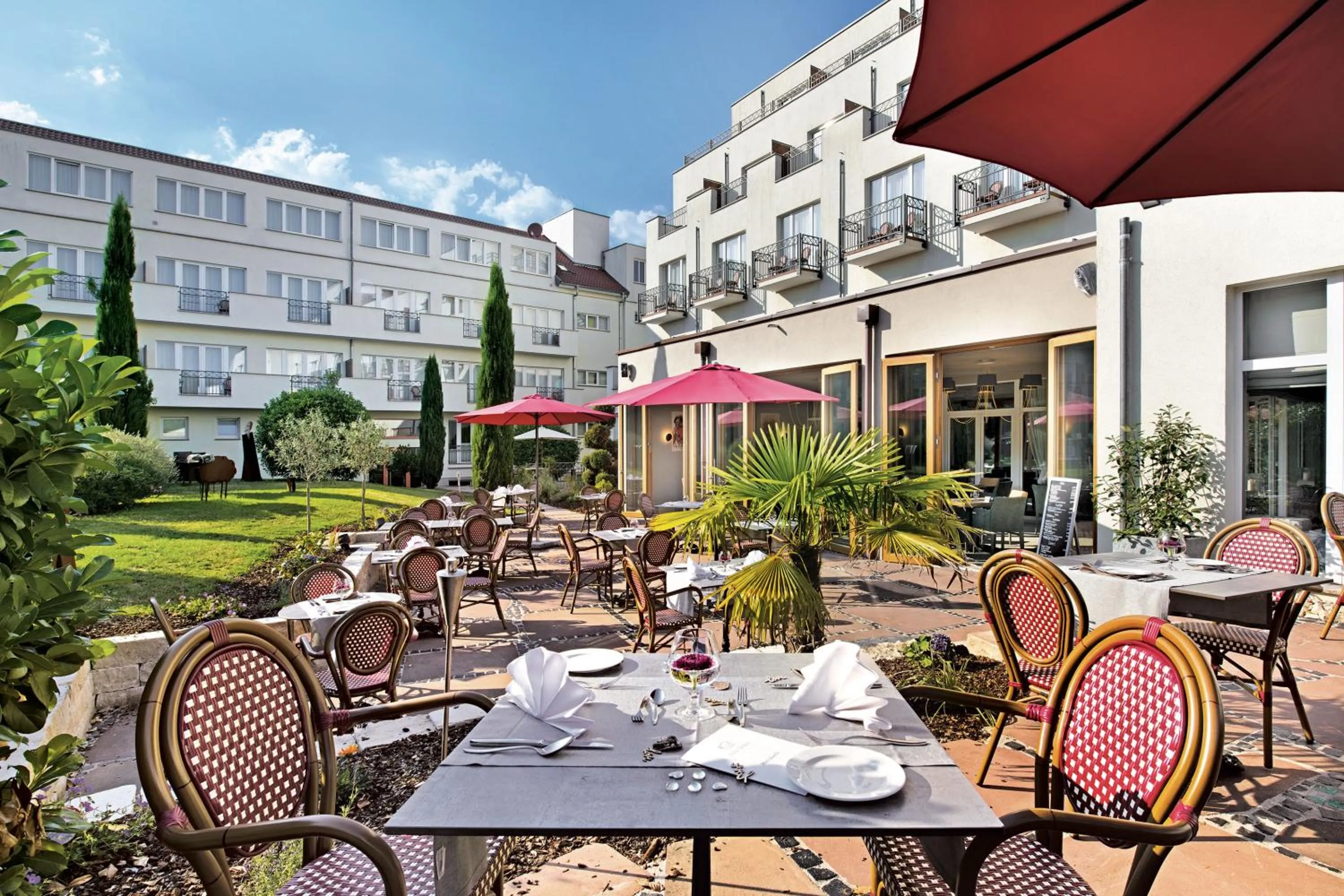 Garden in Hotel Villa Medici