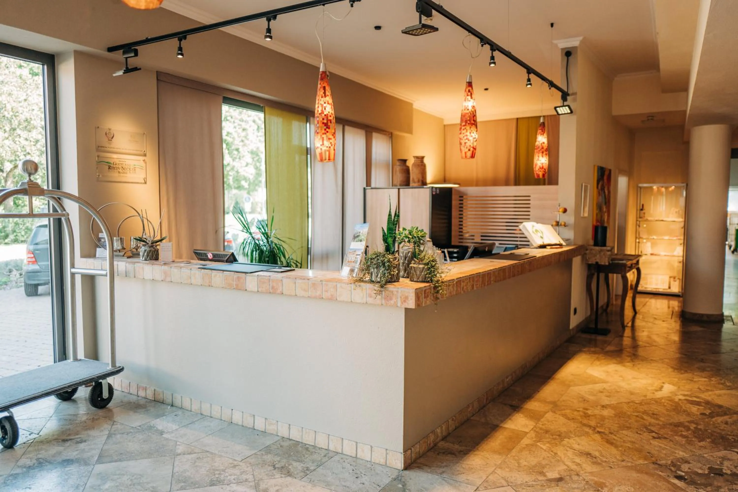 Lobby or reception in Hotel Villa Medici