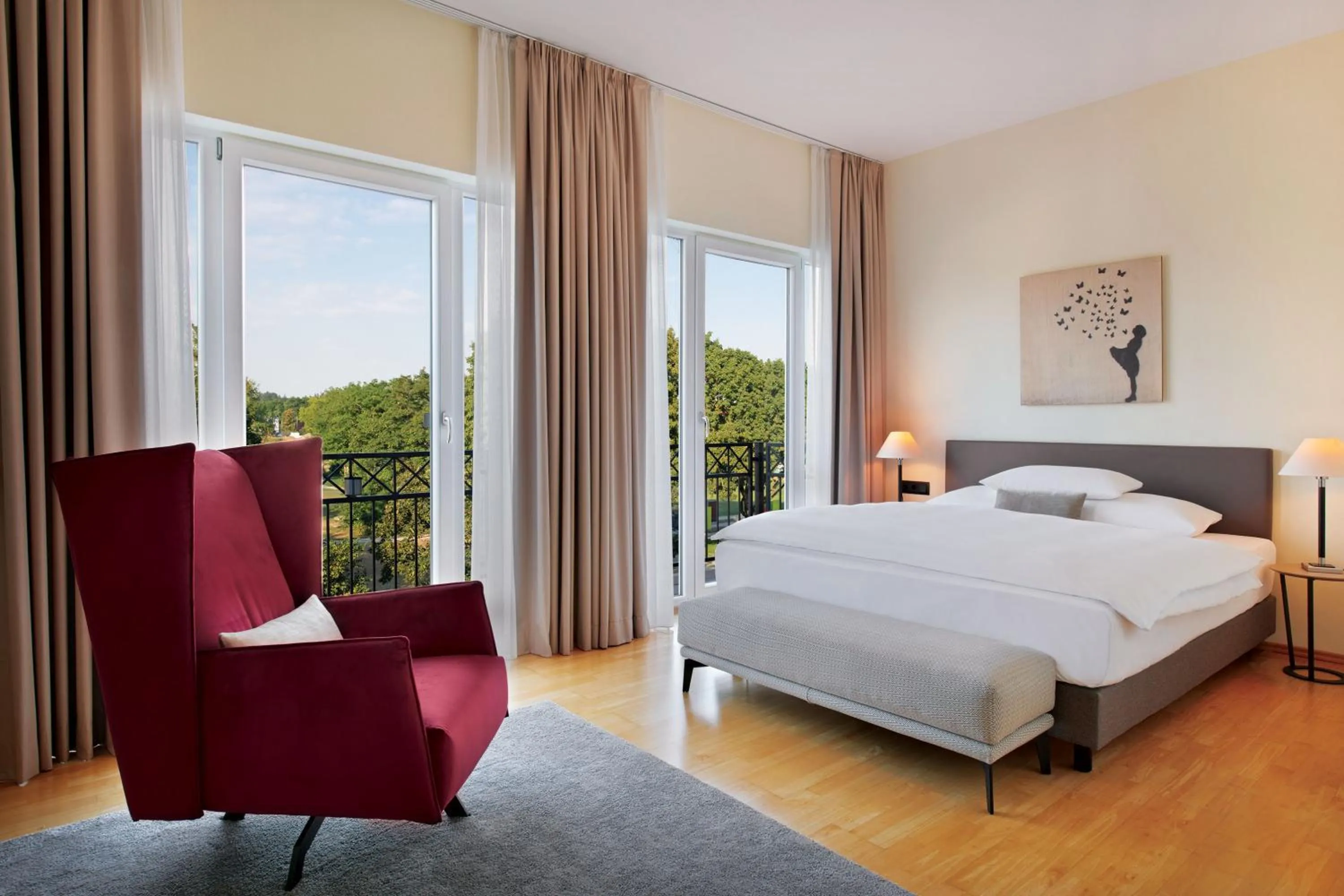 Photo of the whole room, Bed in Hotel Villa Medici