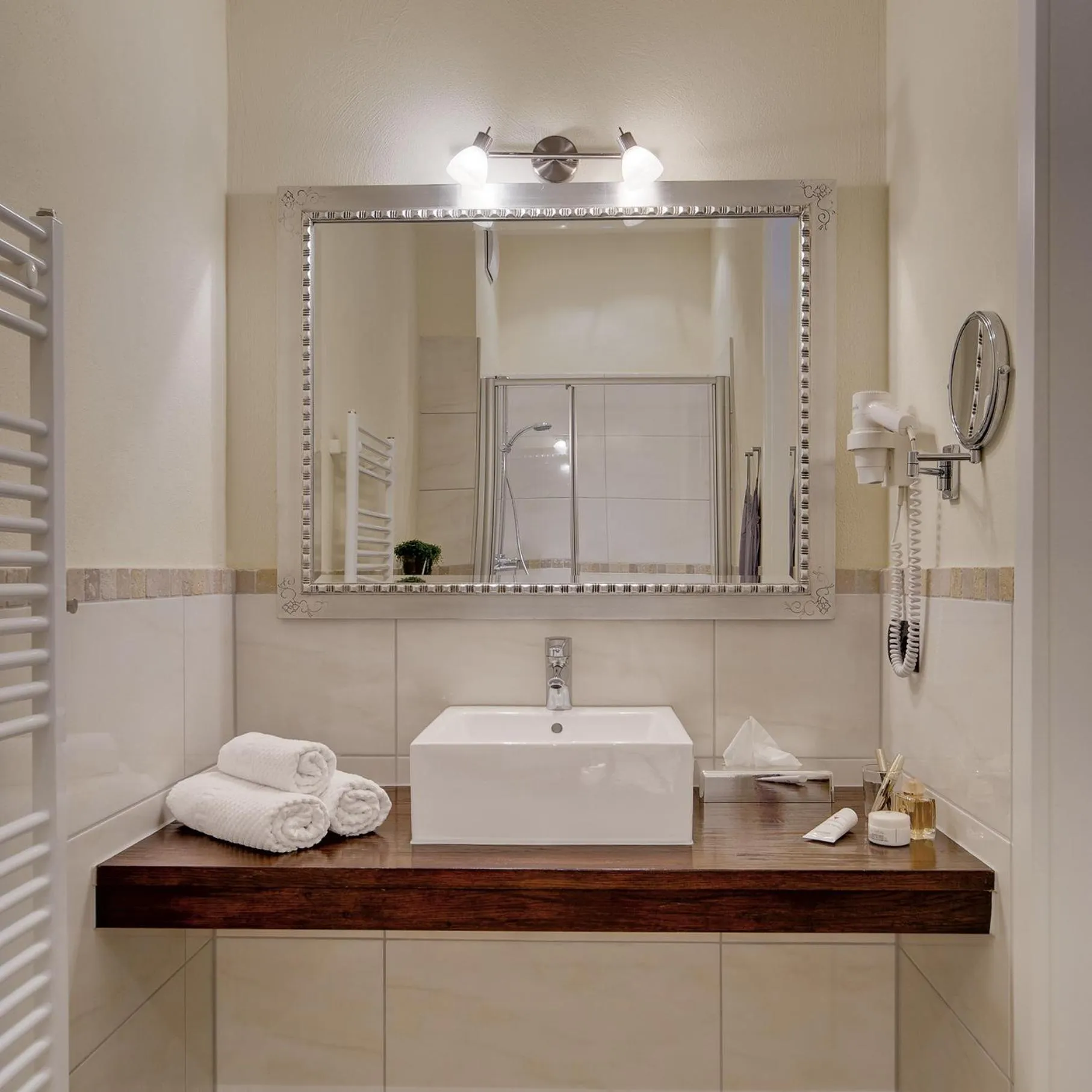 Decorative detail in Hotel Villa Medici