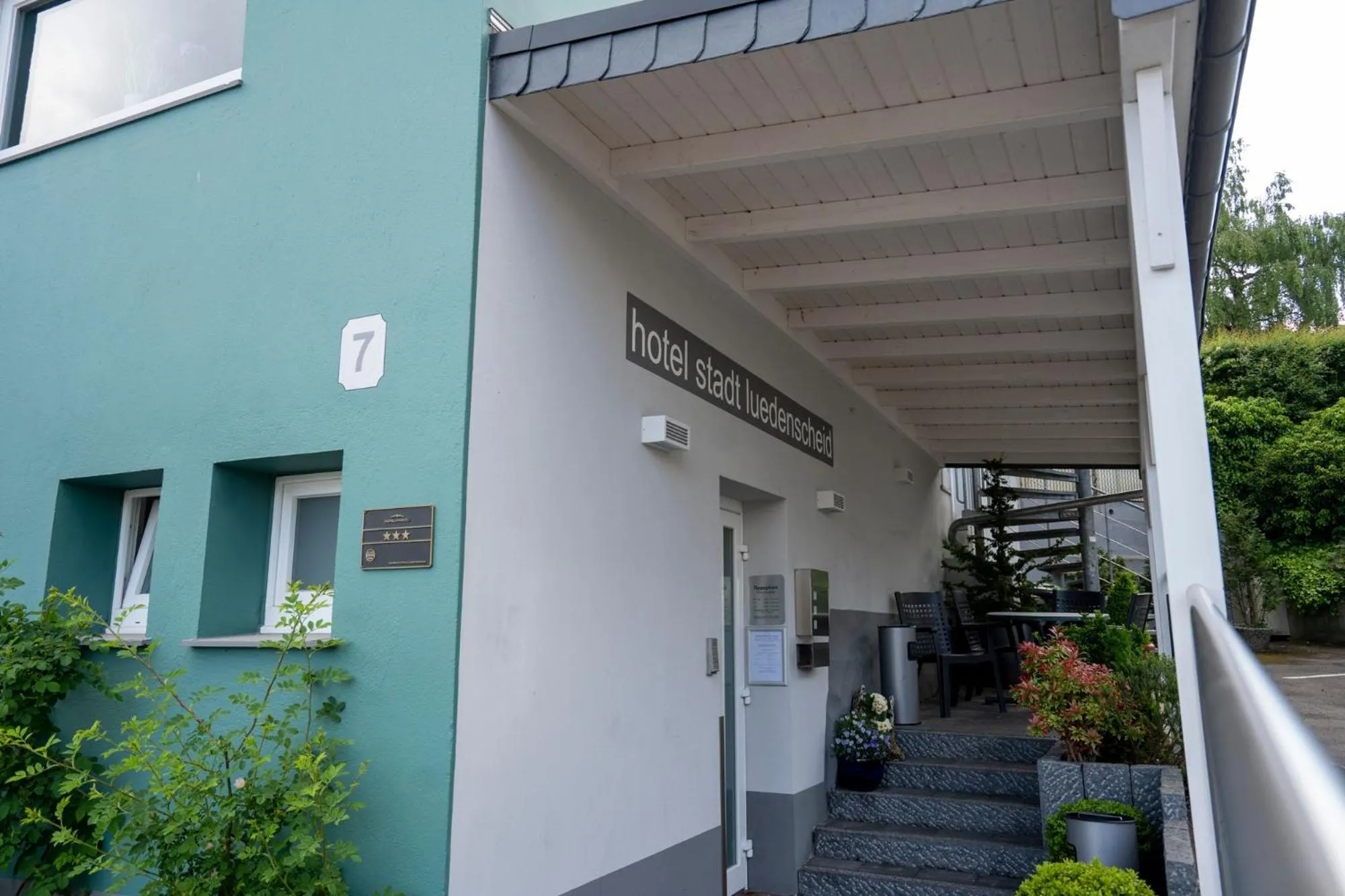 Facade/entrance in Hotel Stadt Lüdenscheid