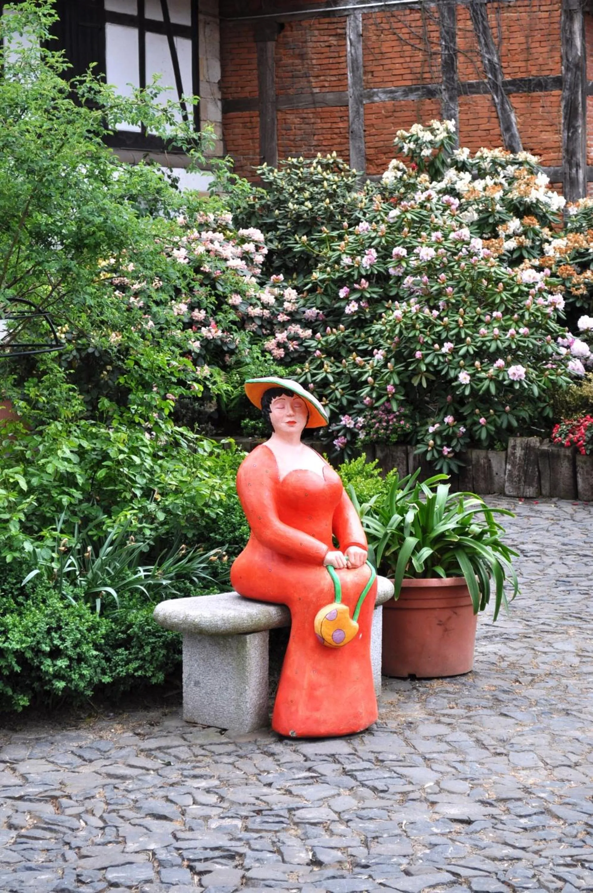 Garden in Romantik Hotel Zum Rosenhof