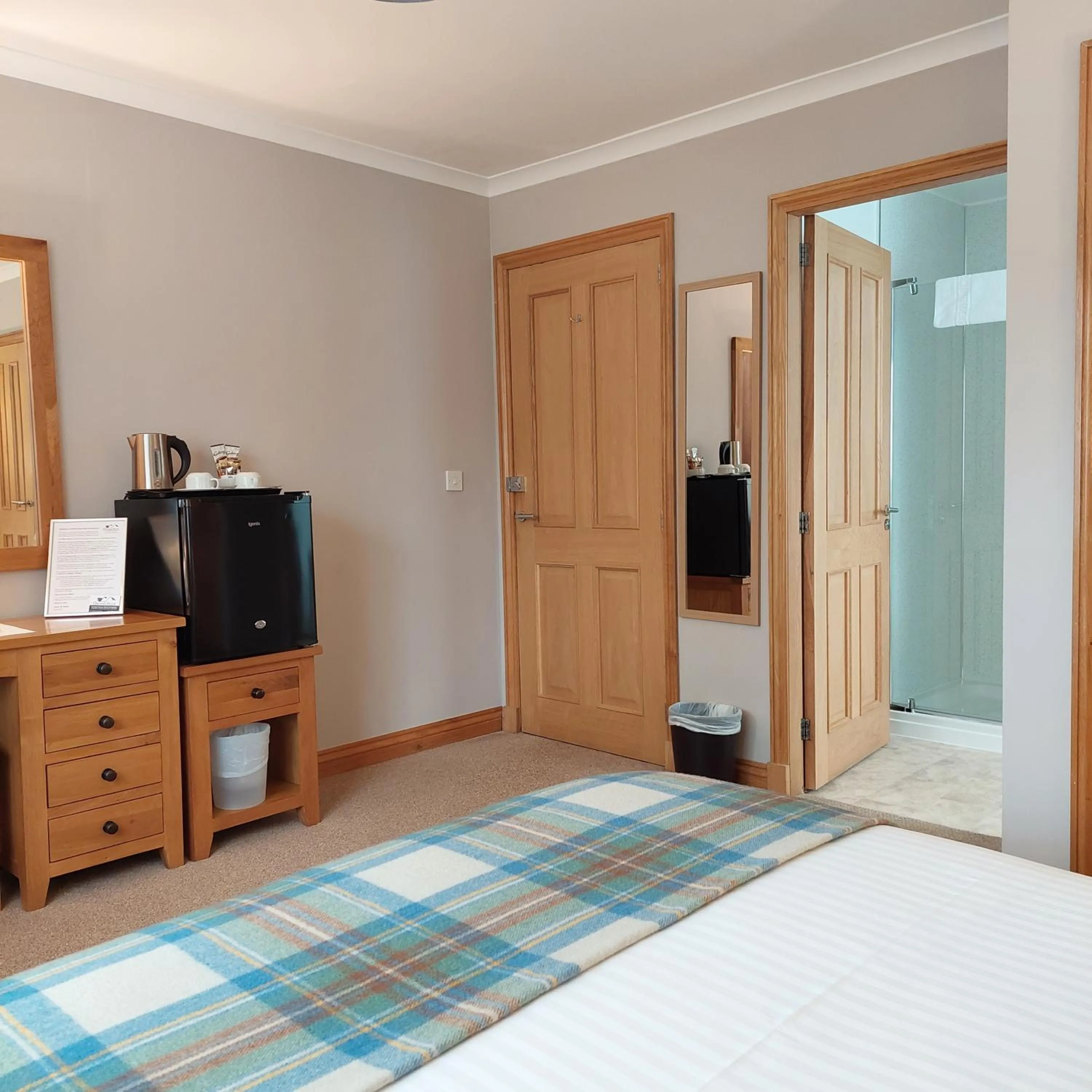 Bed in Orchard House Bed and Breakfast