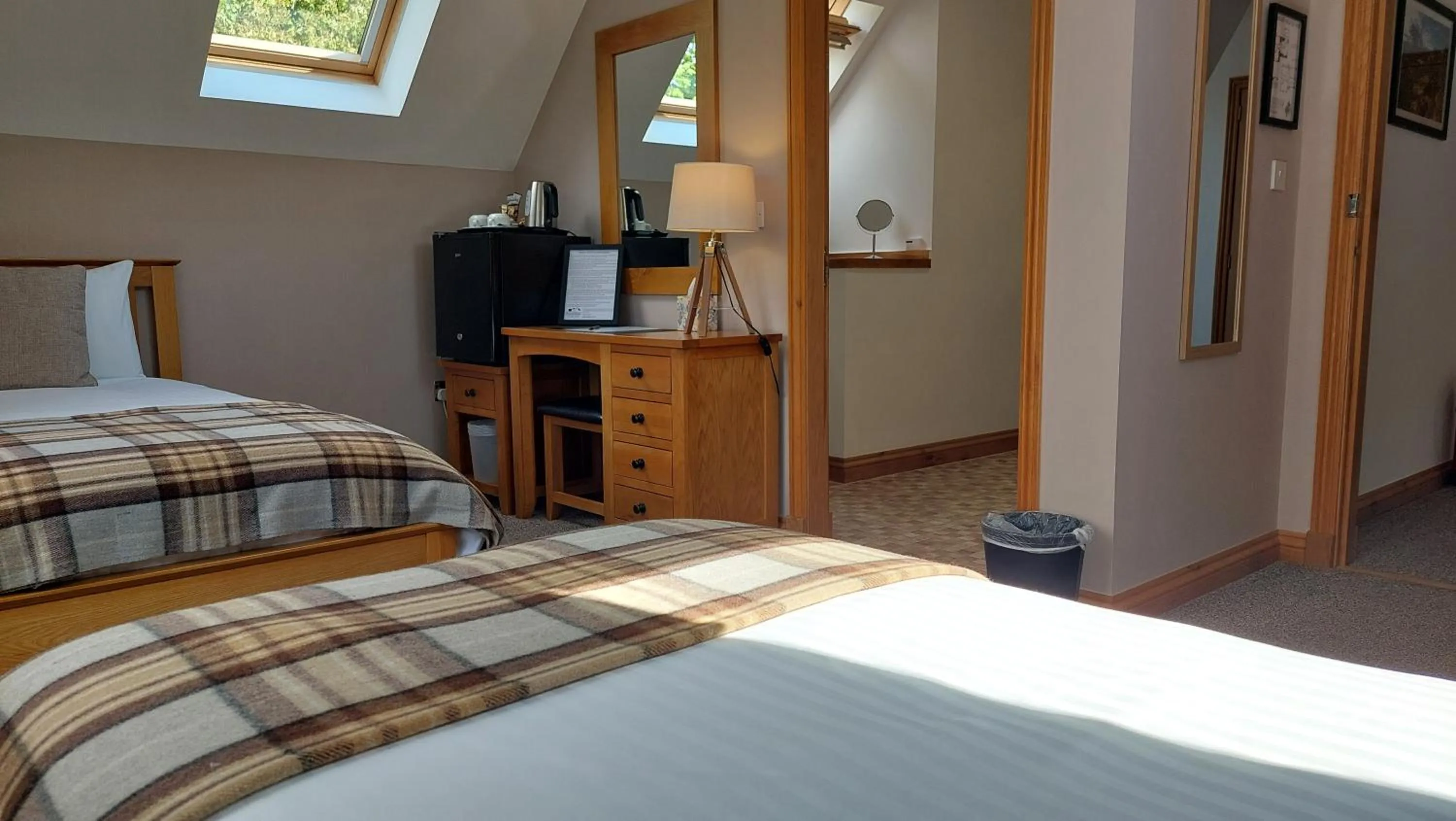 Bed in Orchard House Bed and Breakfast