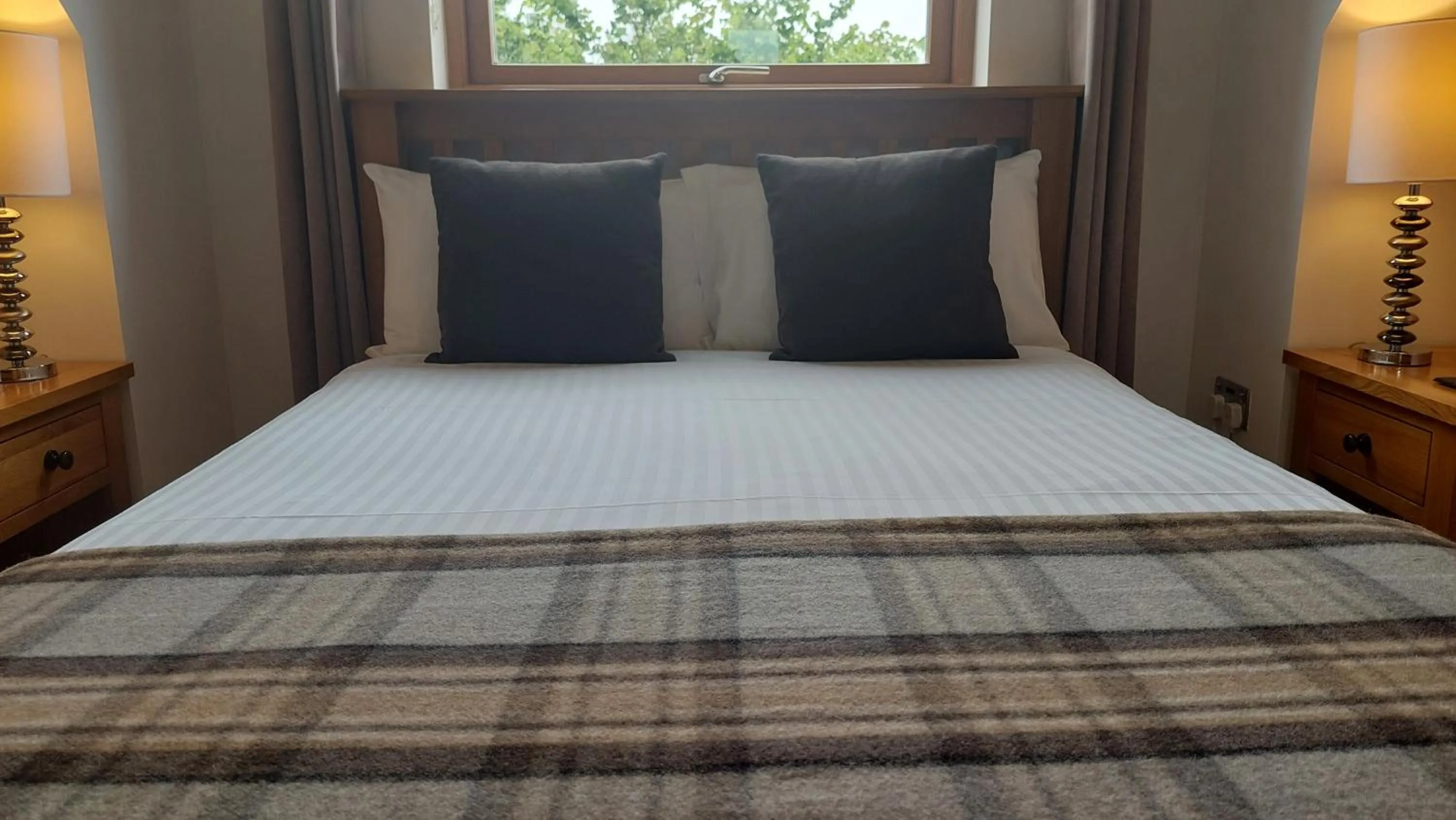 Bed in Orchard House Bed and Breakfast