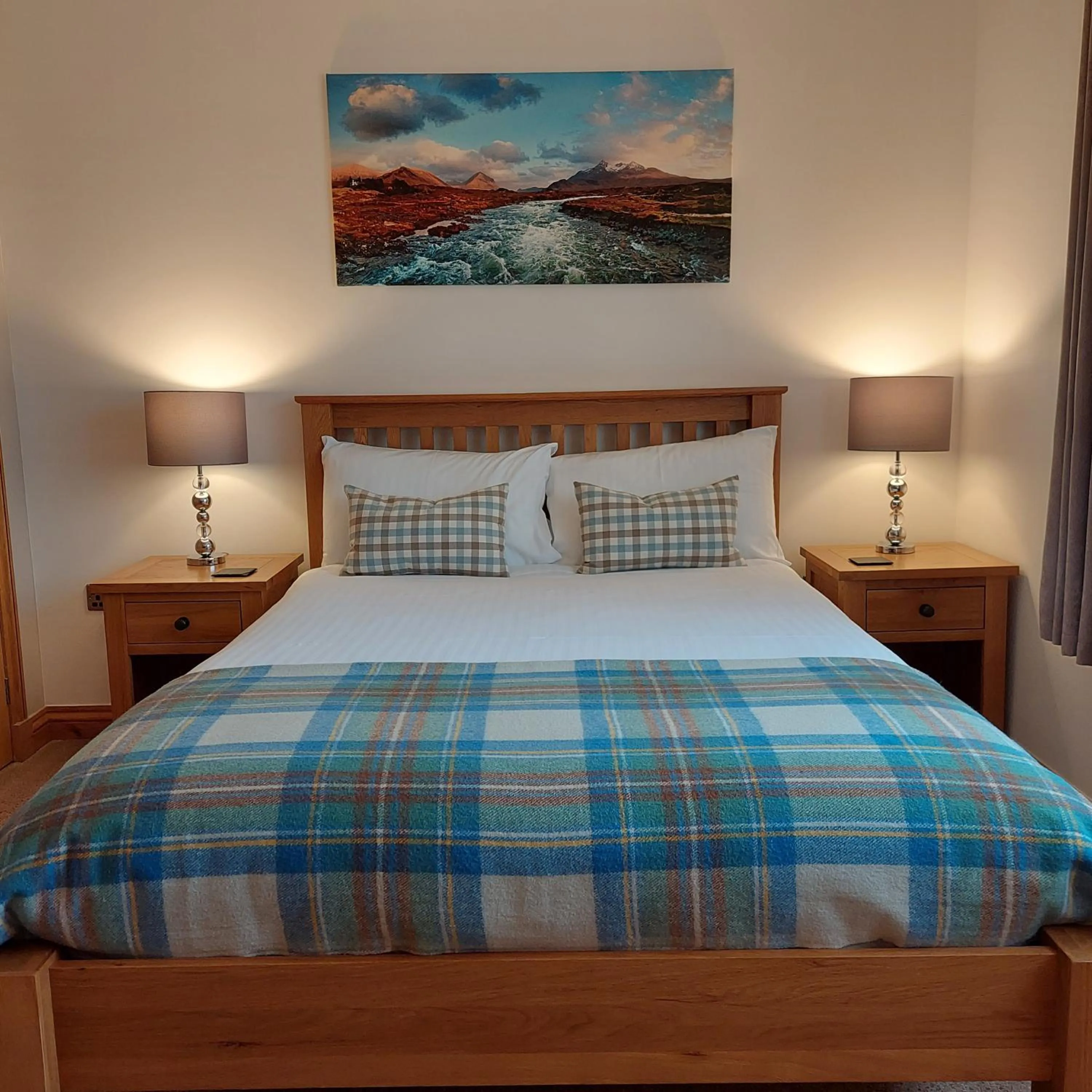 Bed in Orchard House Bed and Breakfast