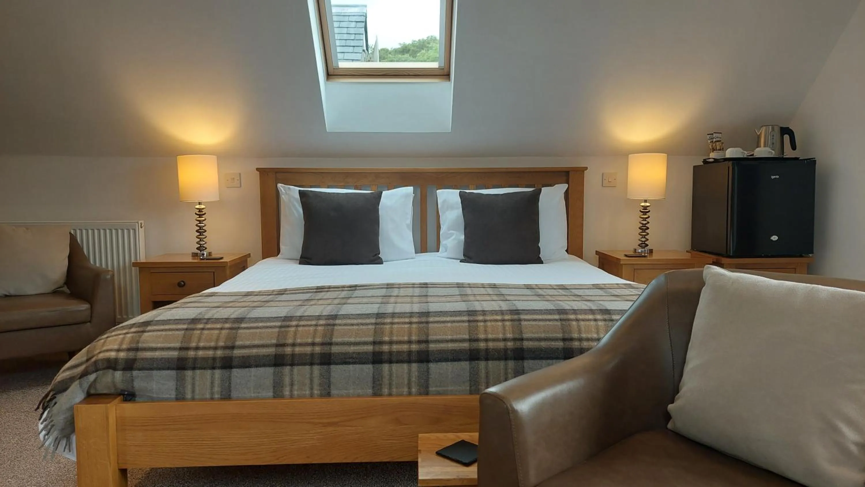 Bed in Orchard House Bed and Breakfast