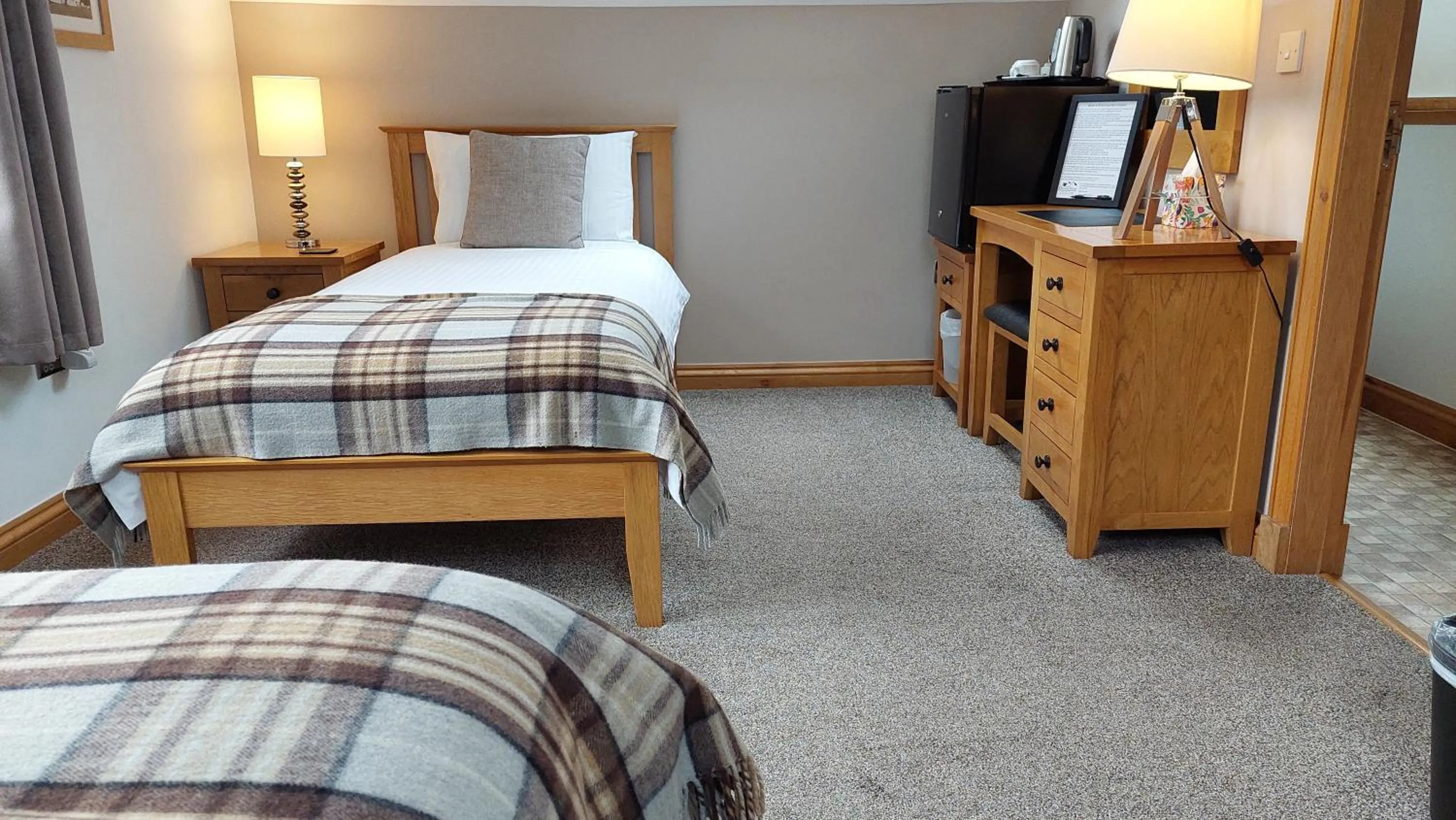 Bed in Orchard House Bed and Breakfast