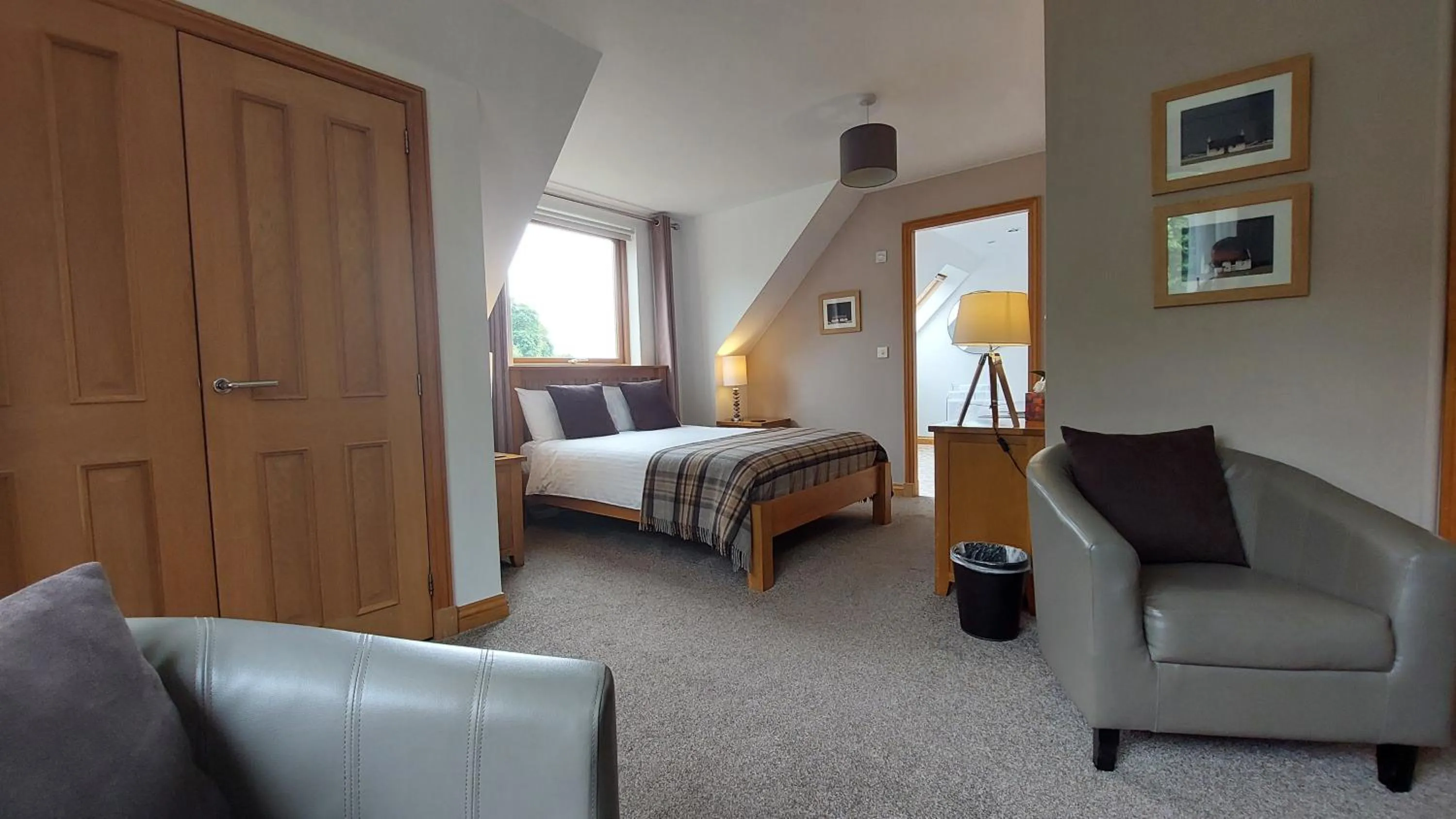 Bed in Orchard House Bed and Breakfast