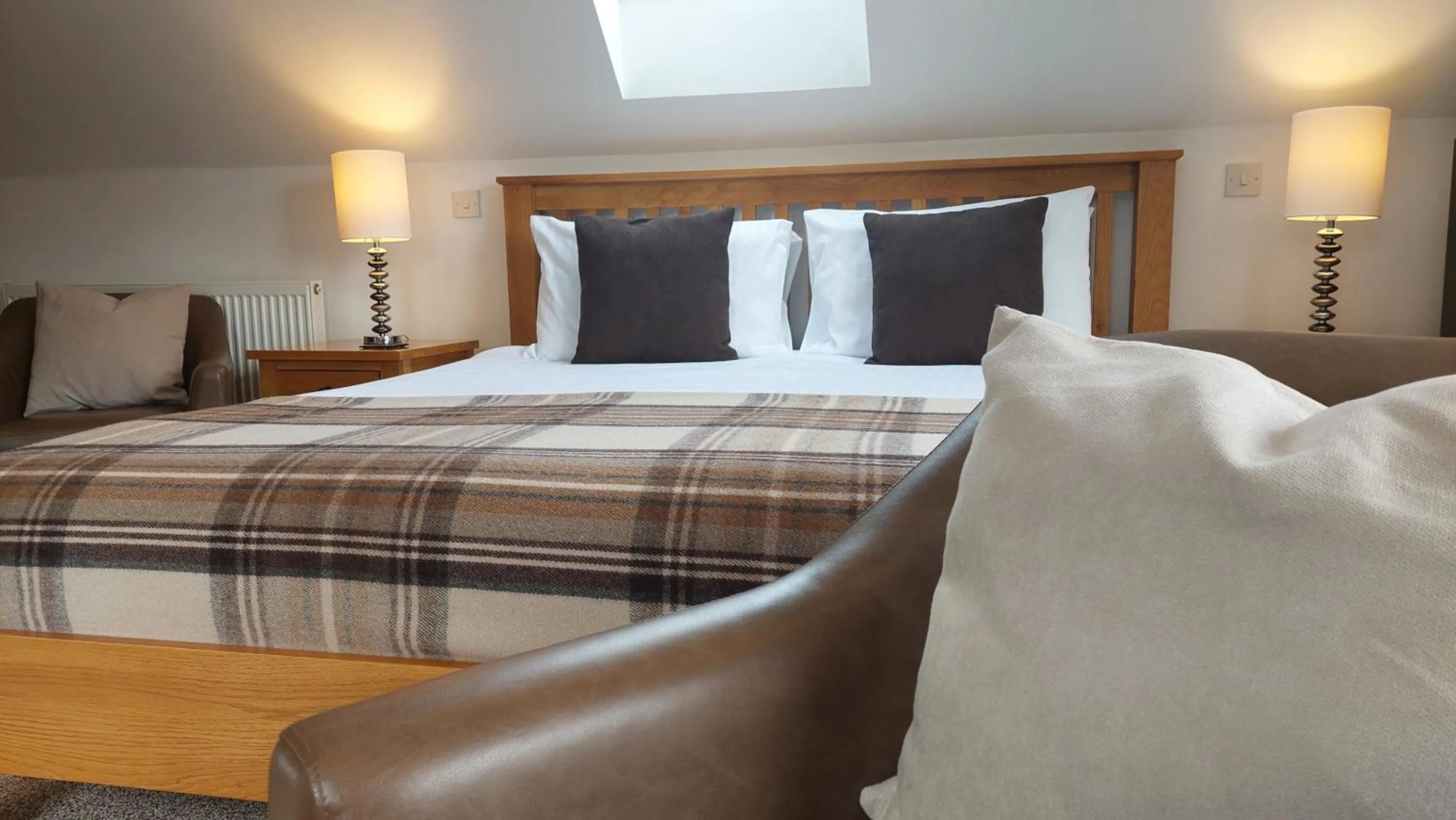 Bed in Orchard House Bed and Breakfast