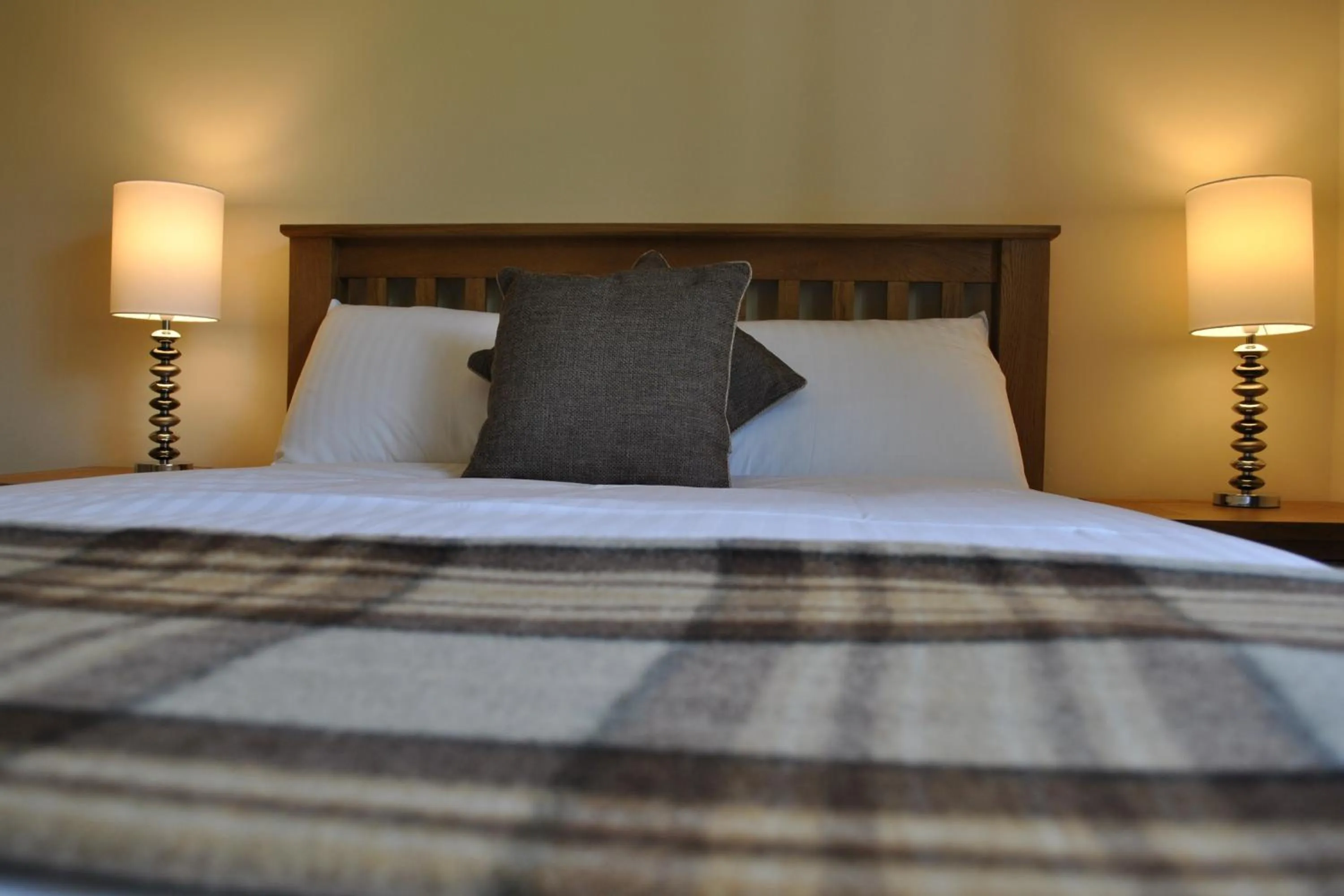 Bed in Orchard House Bed and Breakfast