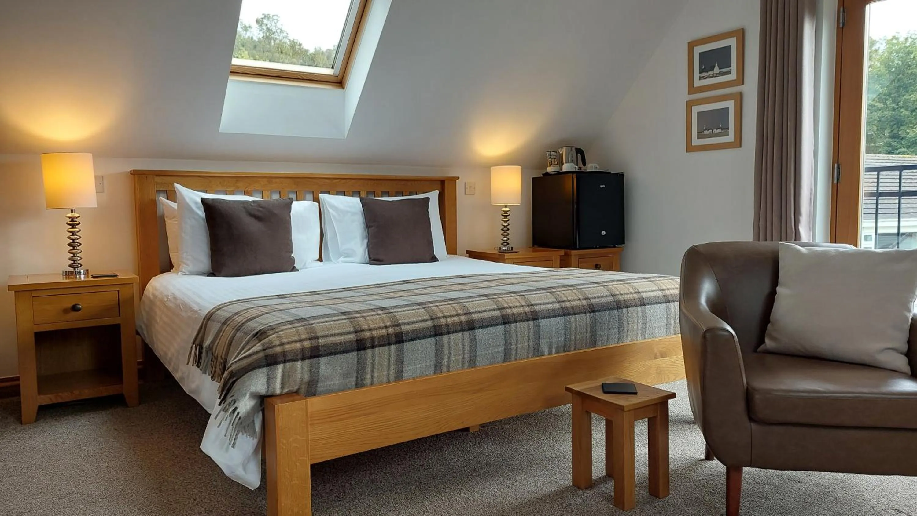 Bed in Orchard House Bed and Breakfast