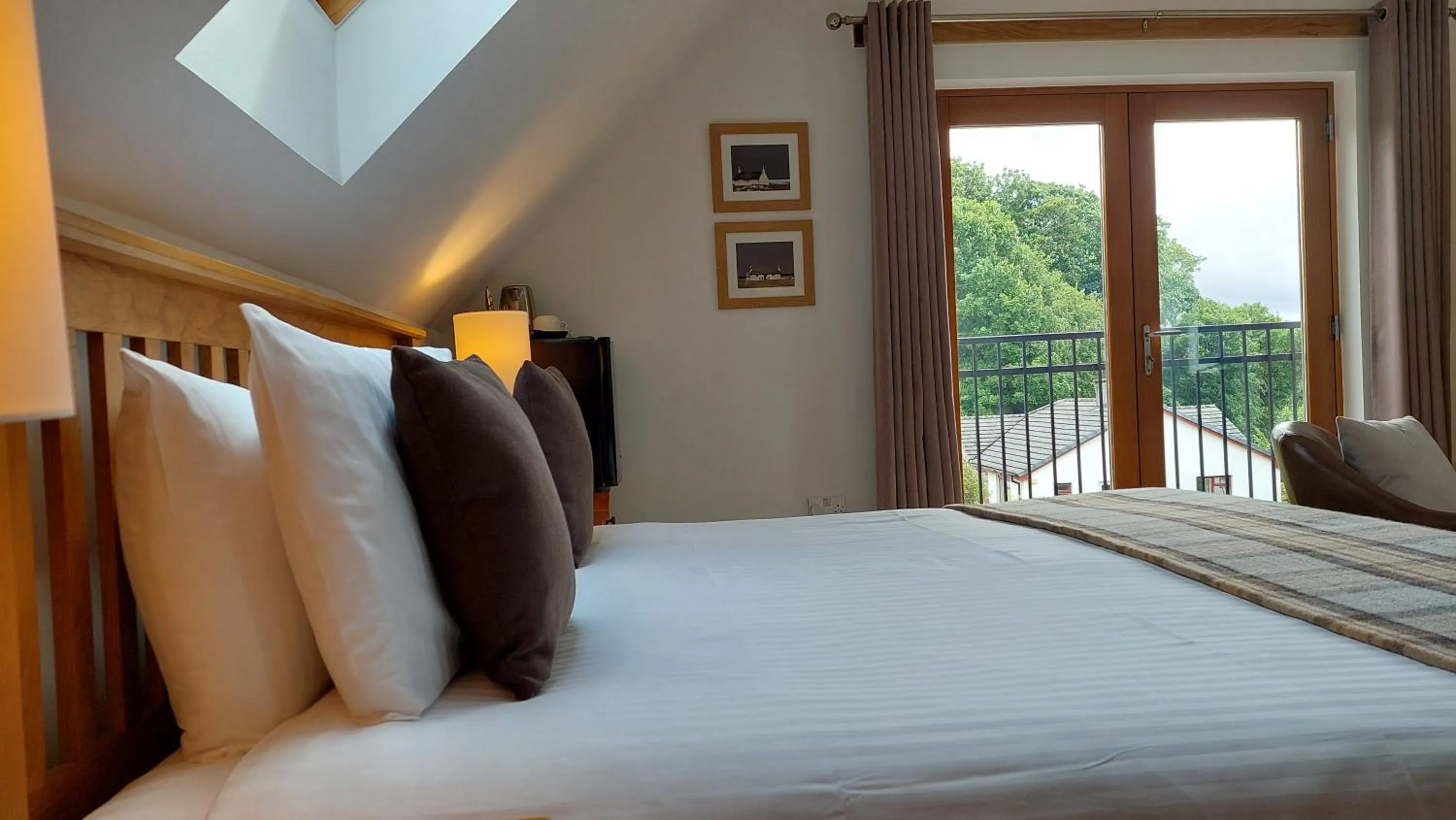 Bed in Orchard House Bed and Breakfast