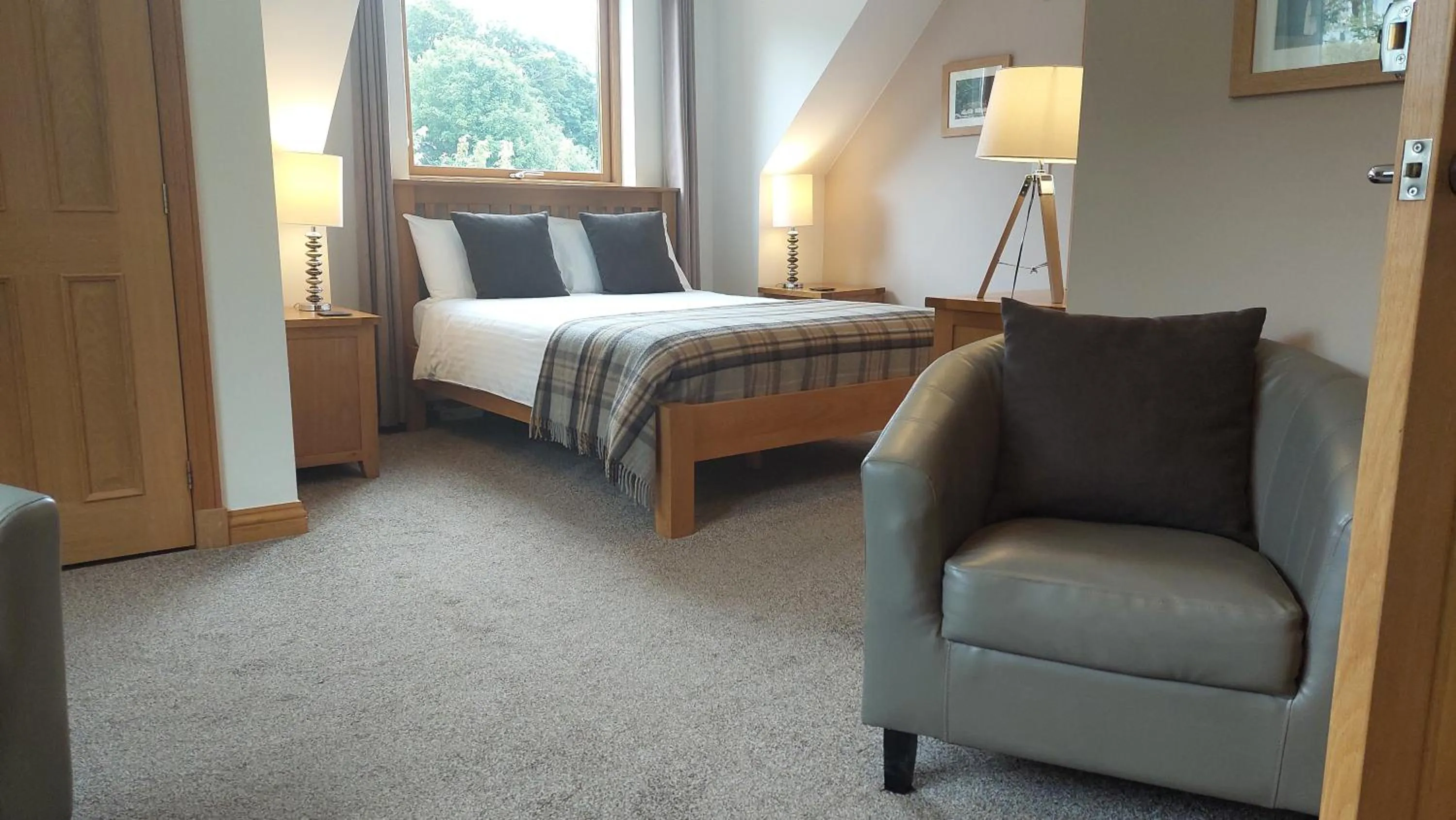 Bed in Orchard House Bed and Breakfast