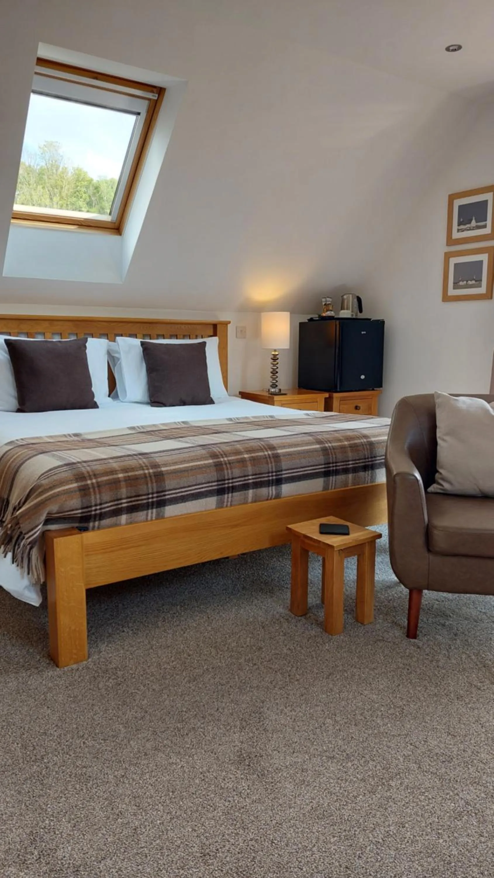 Bed in Orchard House Bed and Breakfast