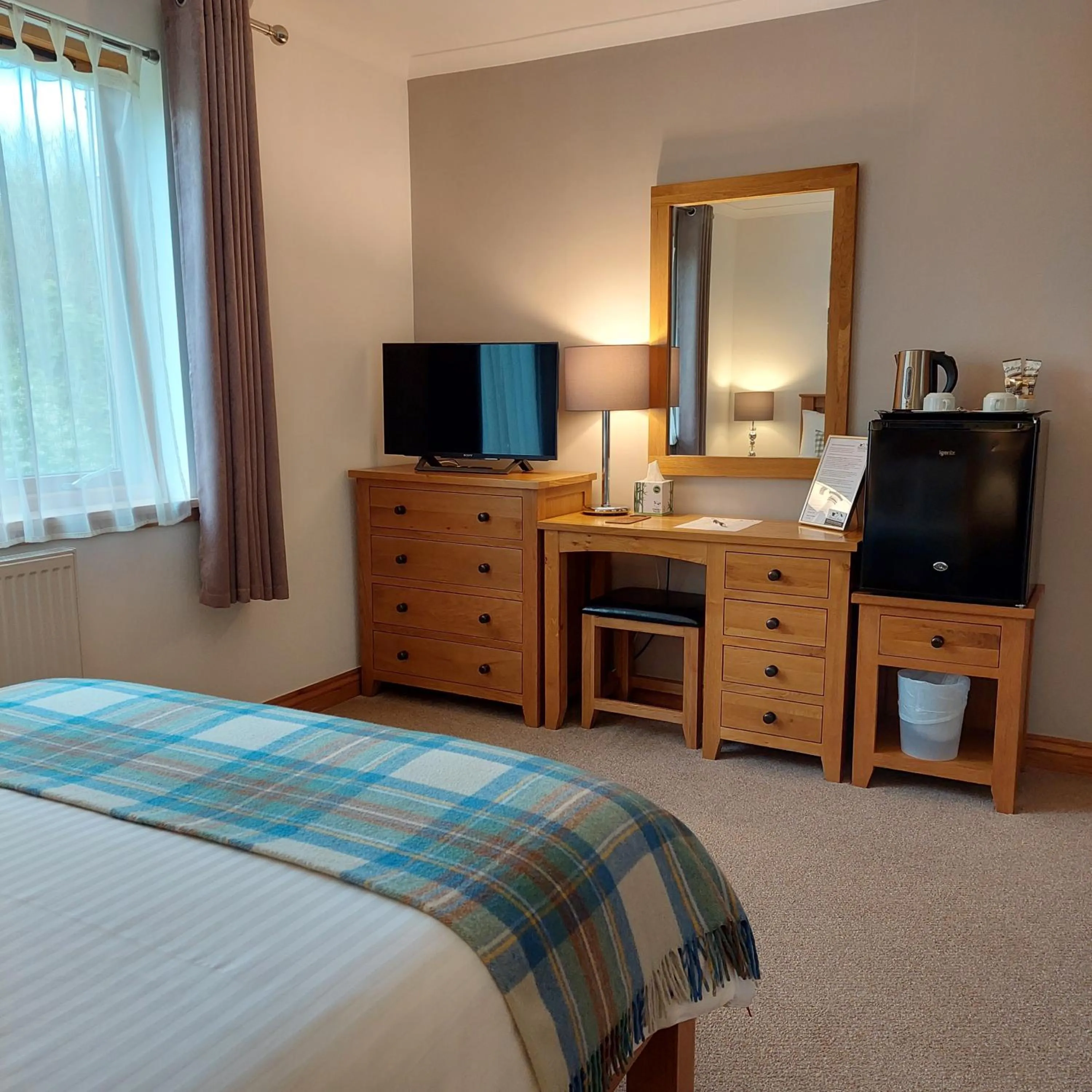 Bed in Orchard House Bed and Breakfast