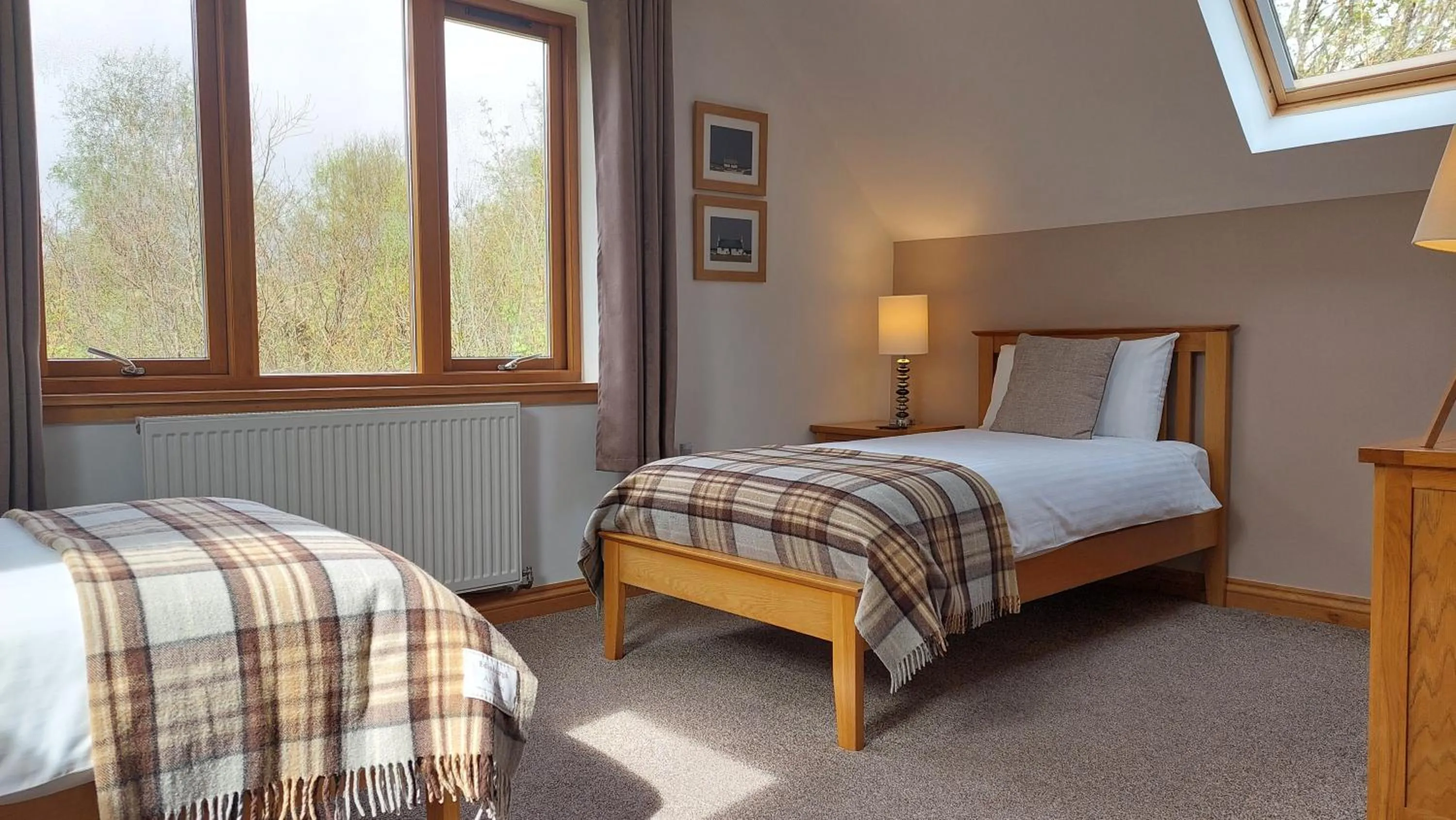 Bed in Orchard House Bed and Breakfast