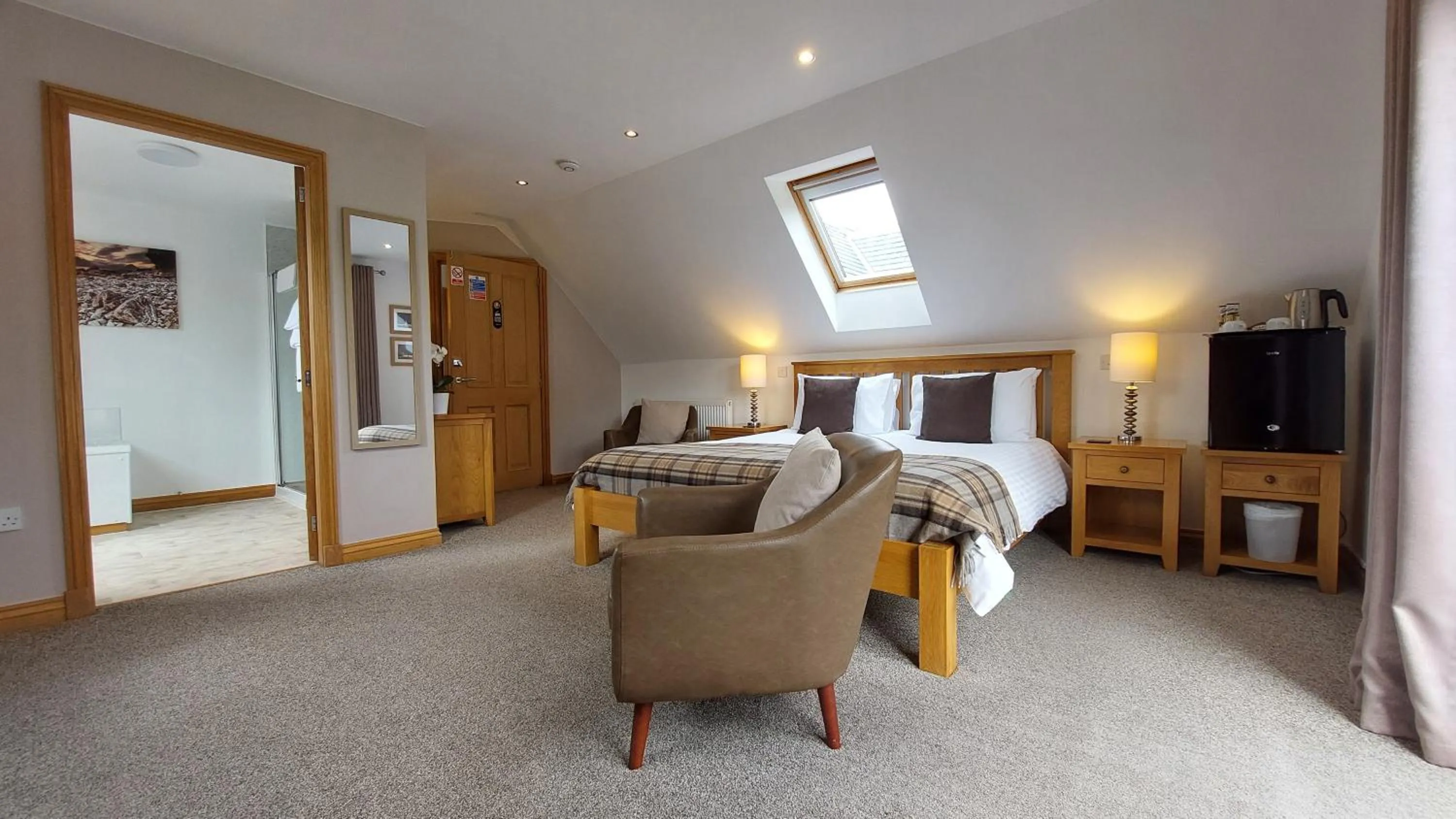 Bed in Orchard House Bed and Breakfast