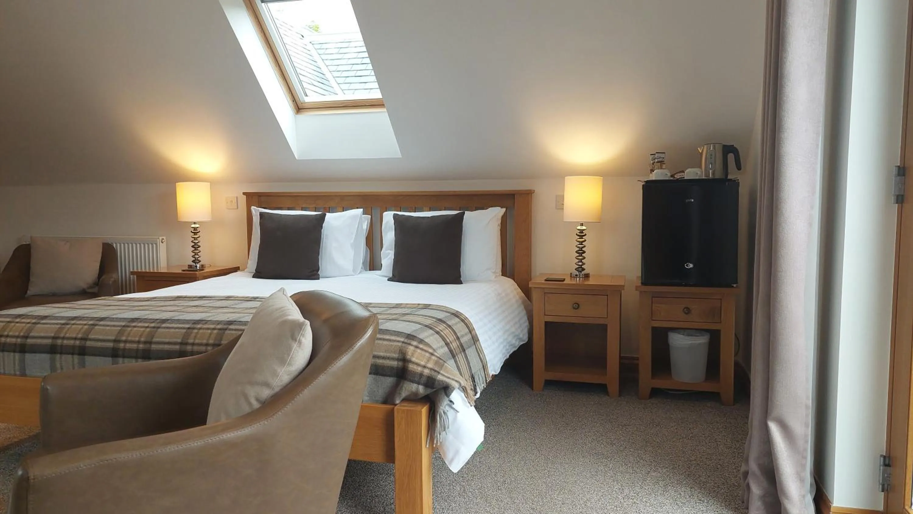 Bed in Orchard House Bed and Breakfast