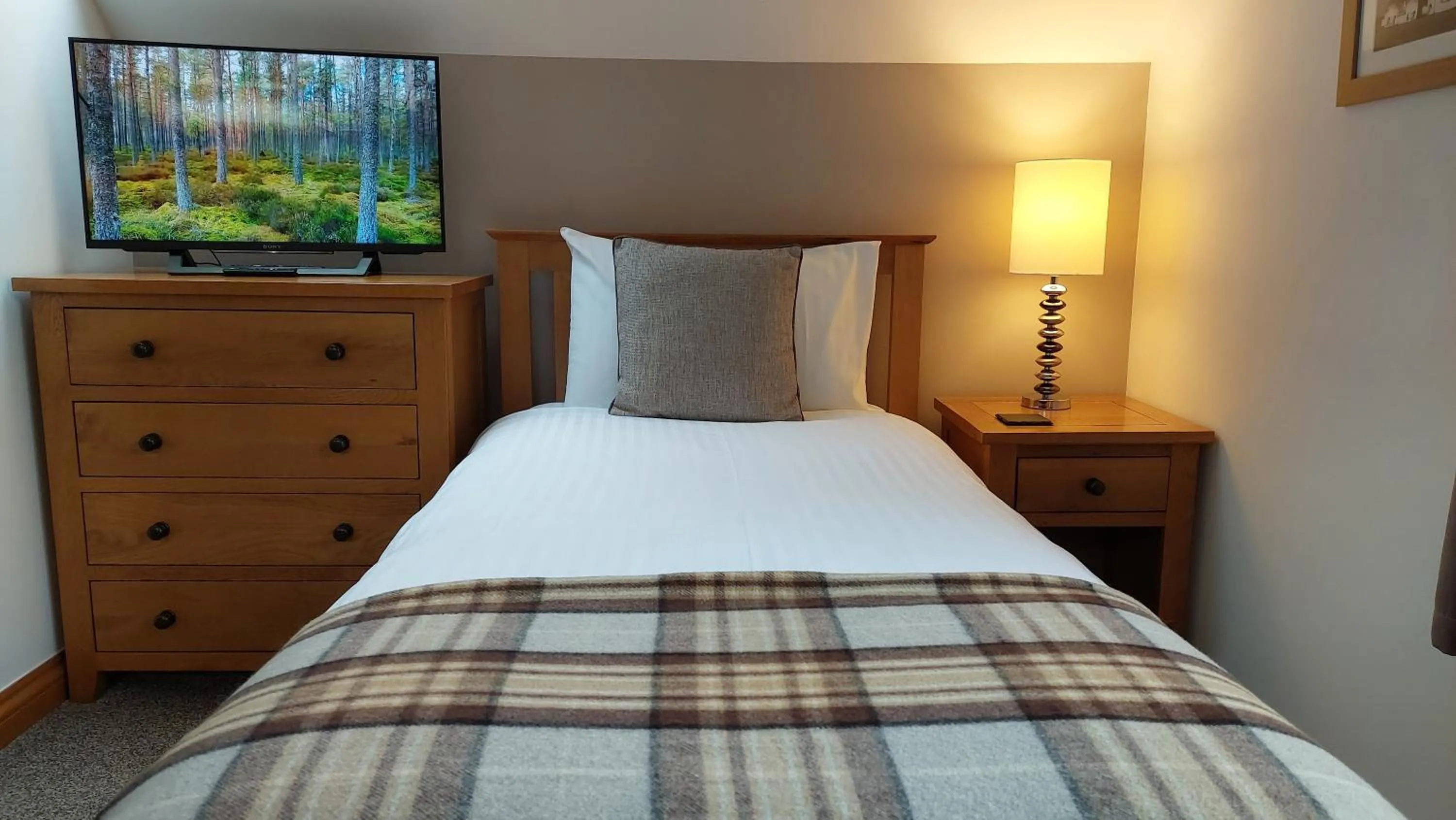 Bed in Orchard House Bed and Breakfast