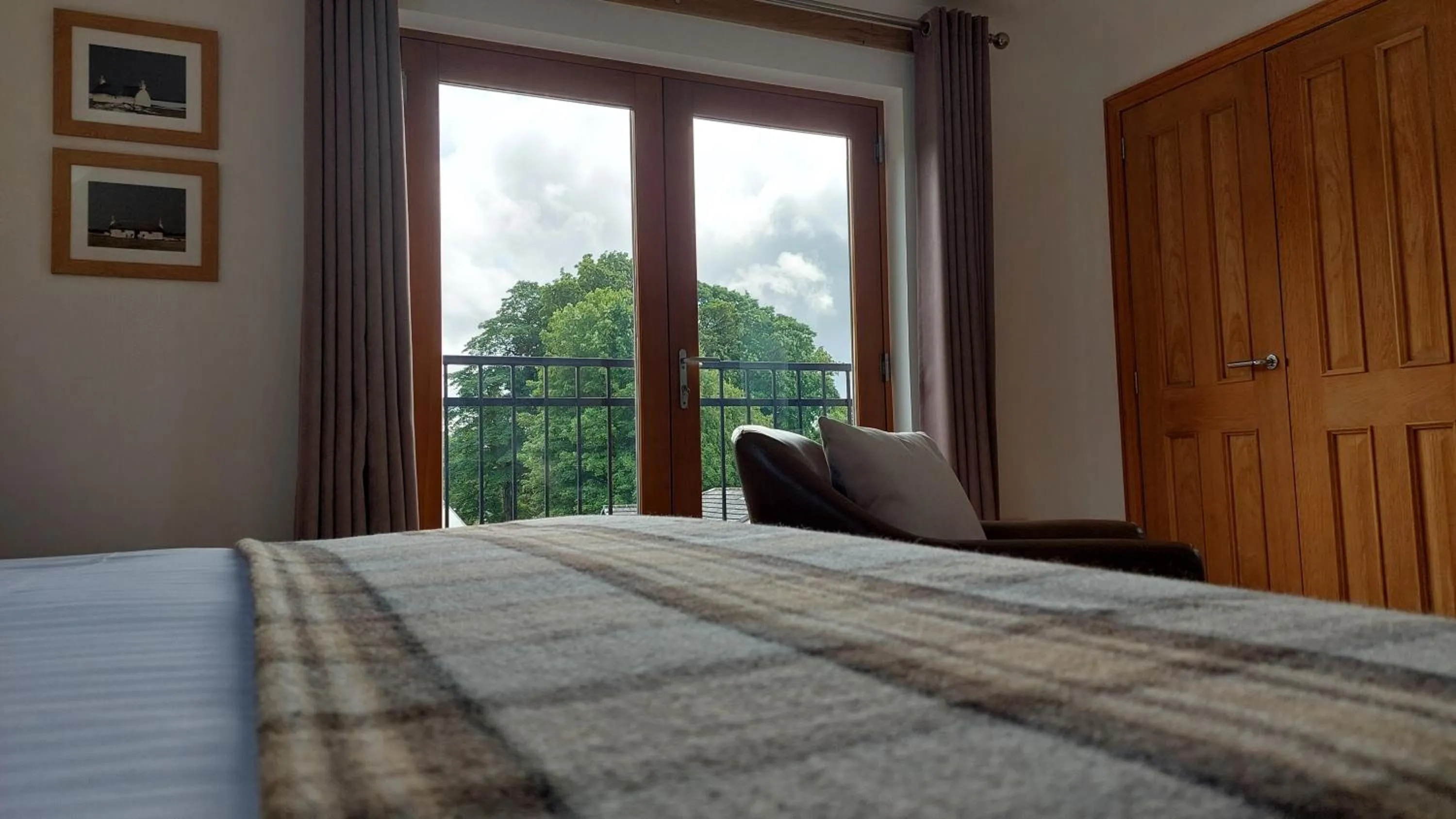 Bed in Orchard House Bed and Breakfast