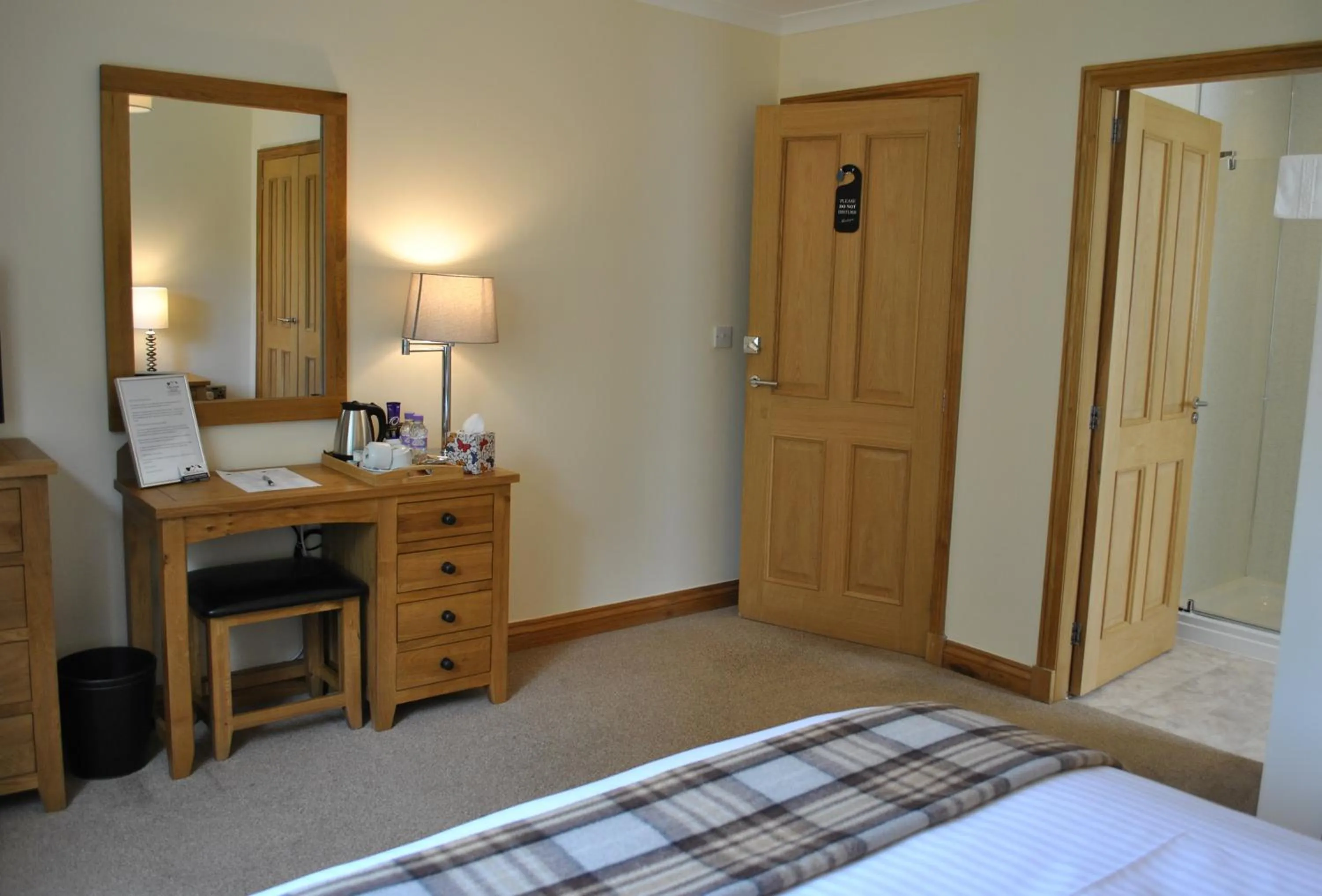 Bed in Orchard House Bed and Breakfast