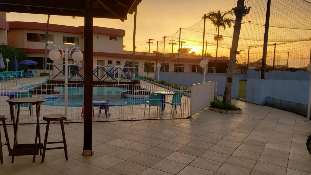 Sunset in HOTEL CLUBE AZUL DO MAR