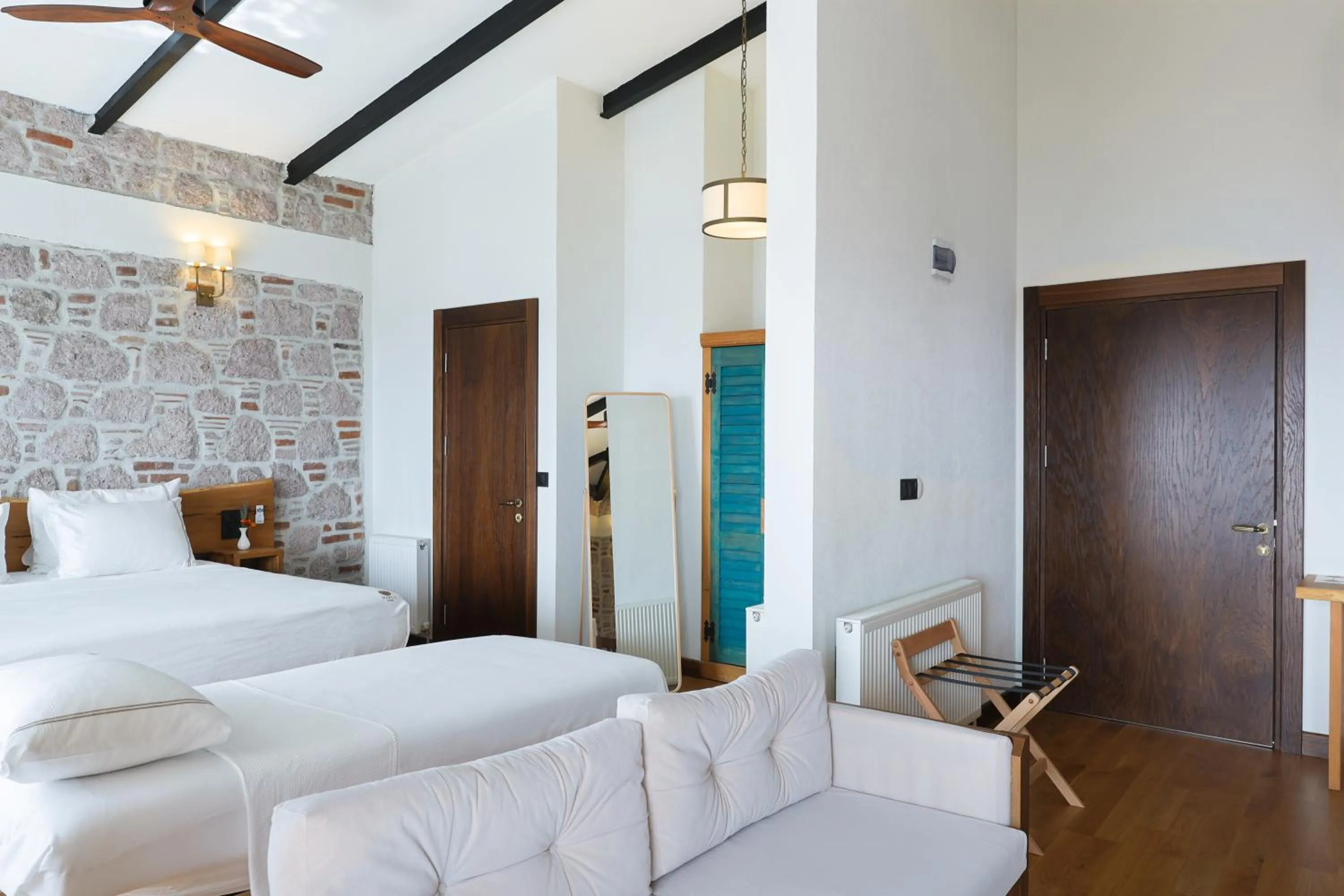 Bedroom in Marlo Ayvalık 12 Plus Adult Only