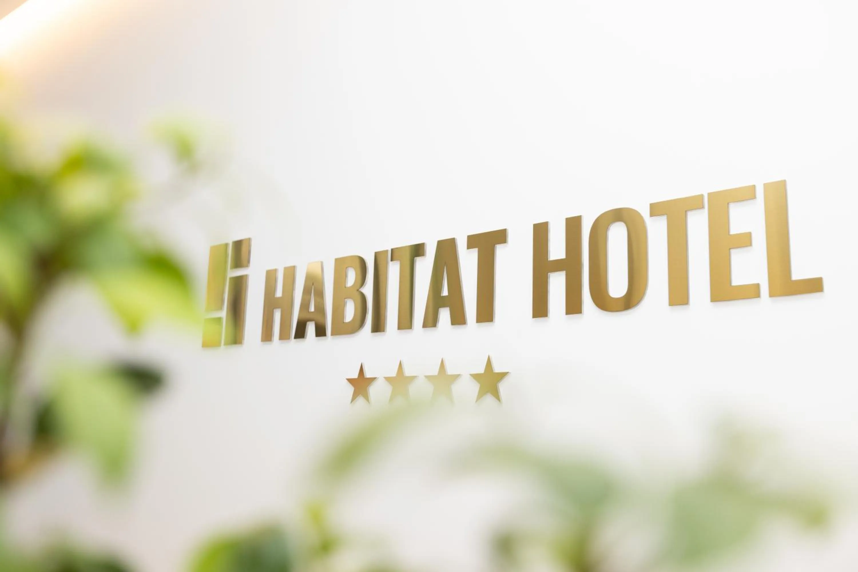 Logo/Certificate/Sign in Habitat Hotel Tirana