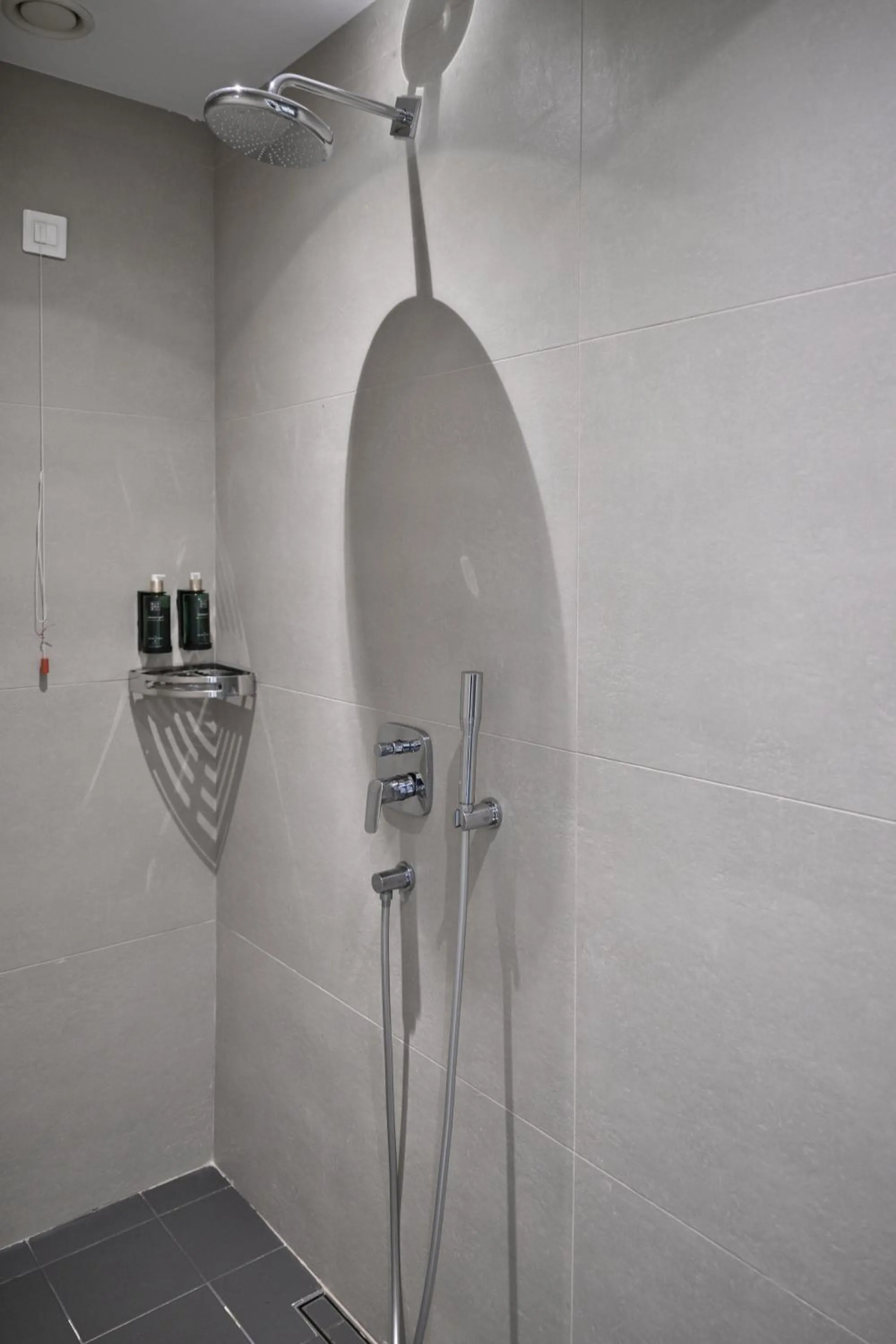 Shower in Habitat Hotel Tirana