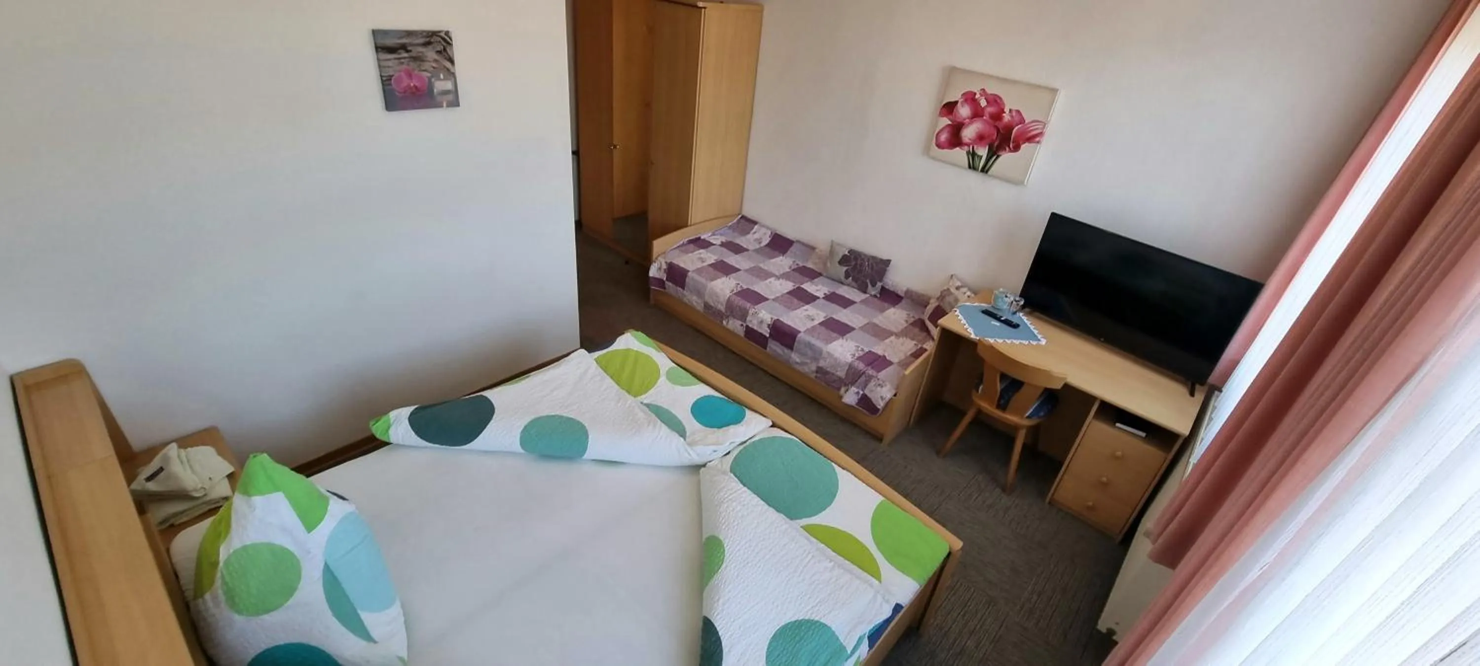 Bed in Gasthof Landhaus Adorf