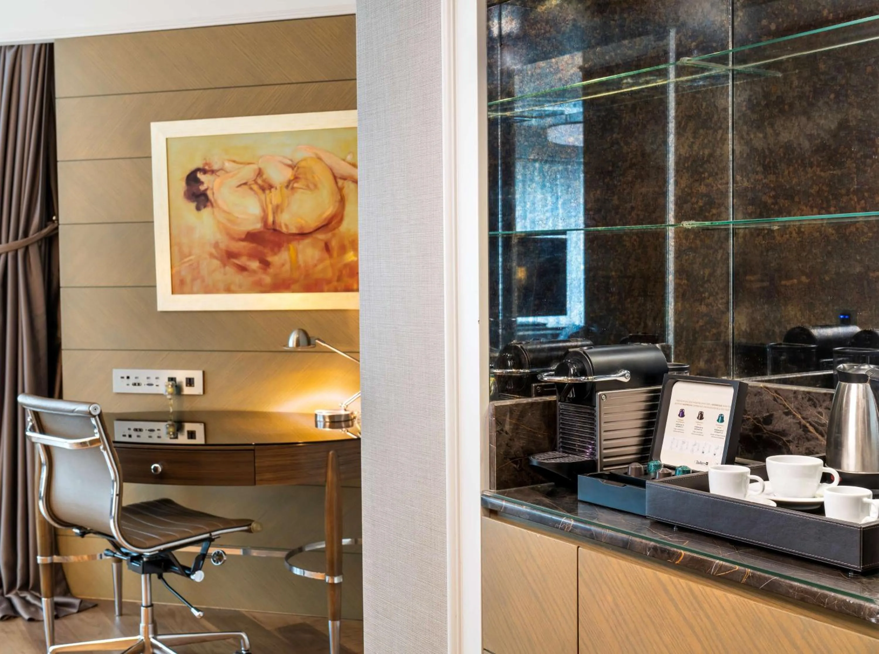 TV and multimedia in Radisson Blu Hotel, Istanbul Sisli