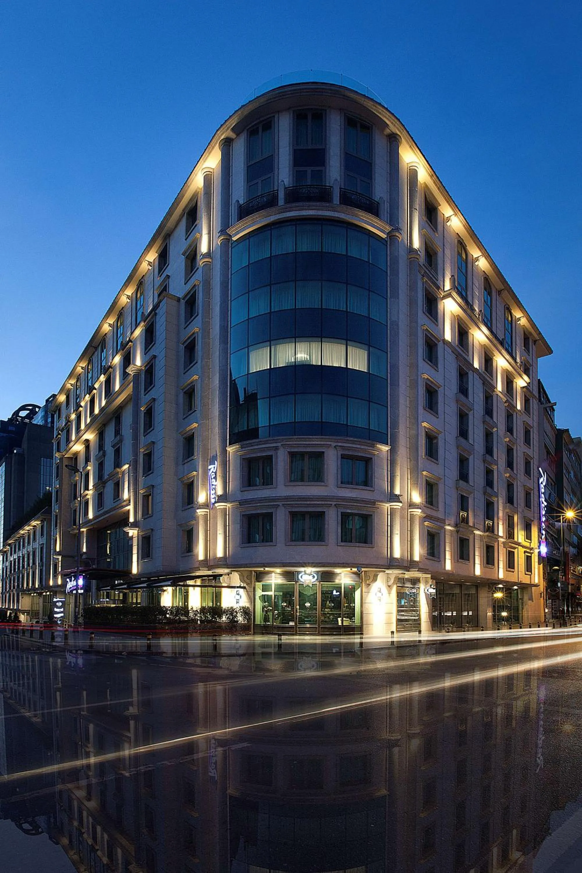 Property building in Radisson Blu Hotel, Istanbul Sisli