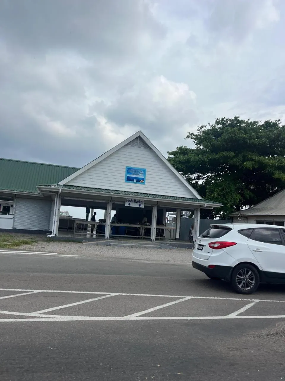 Fishing in Le Chateau Bleu