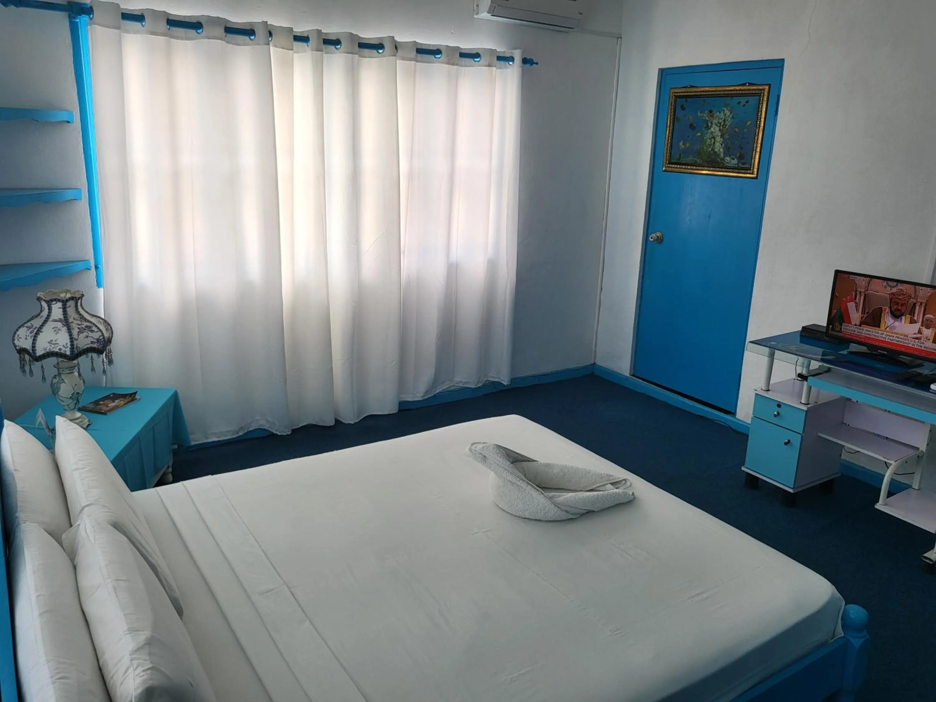 Bed in Le Chateau Bleu