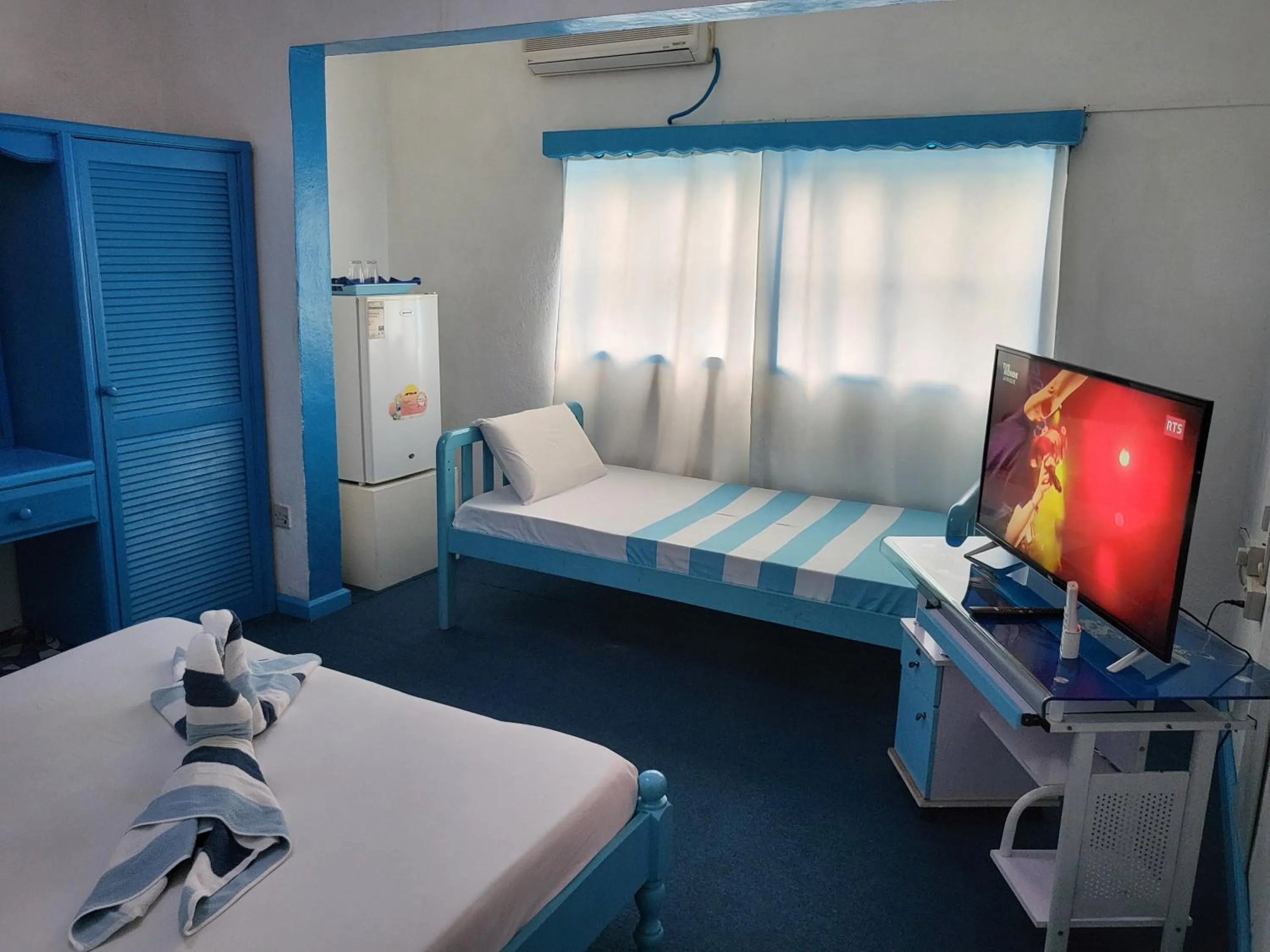 Bed in Le Chateau Bleu